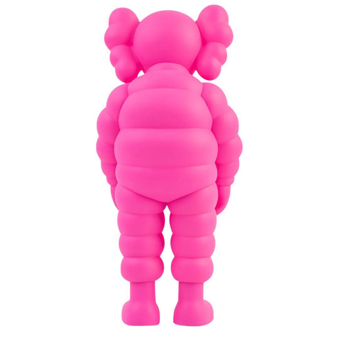 KAWS WHAT PARTY VINYL FIGURE PINK