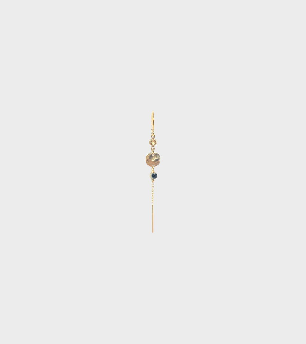 Nida Earring Dalmatian Jasper