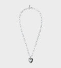 Heart Necklace Silver