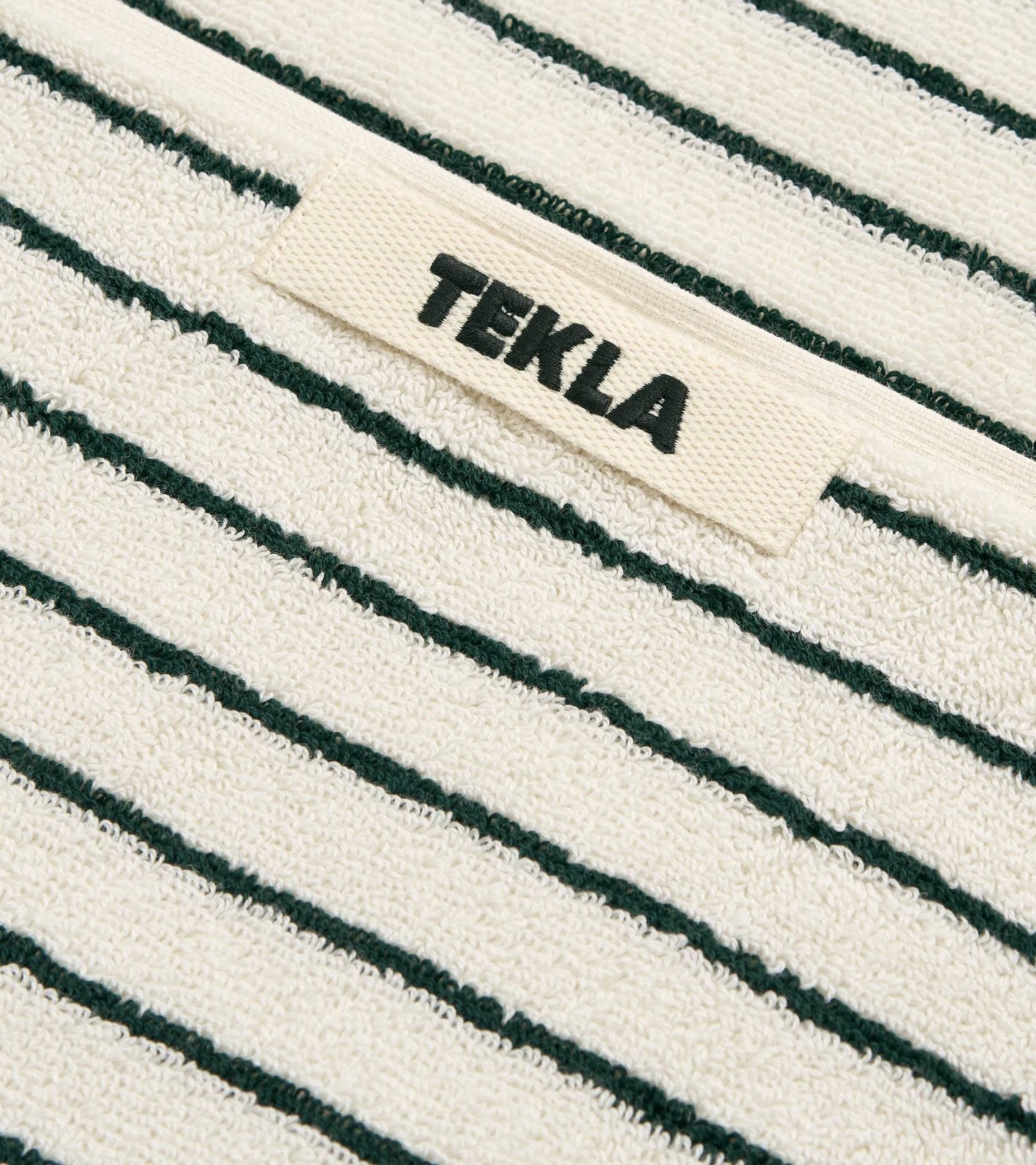 Bath Towel 70x140 Racing Green Stripes