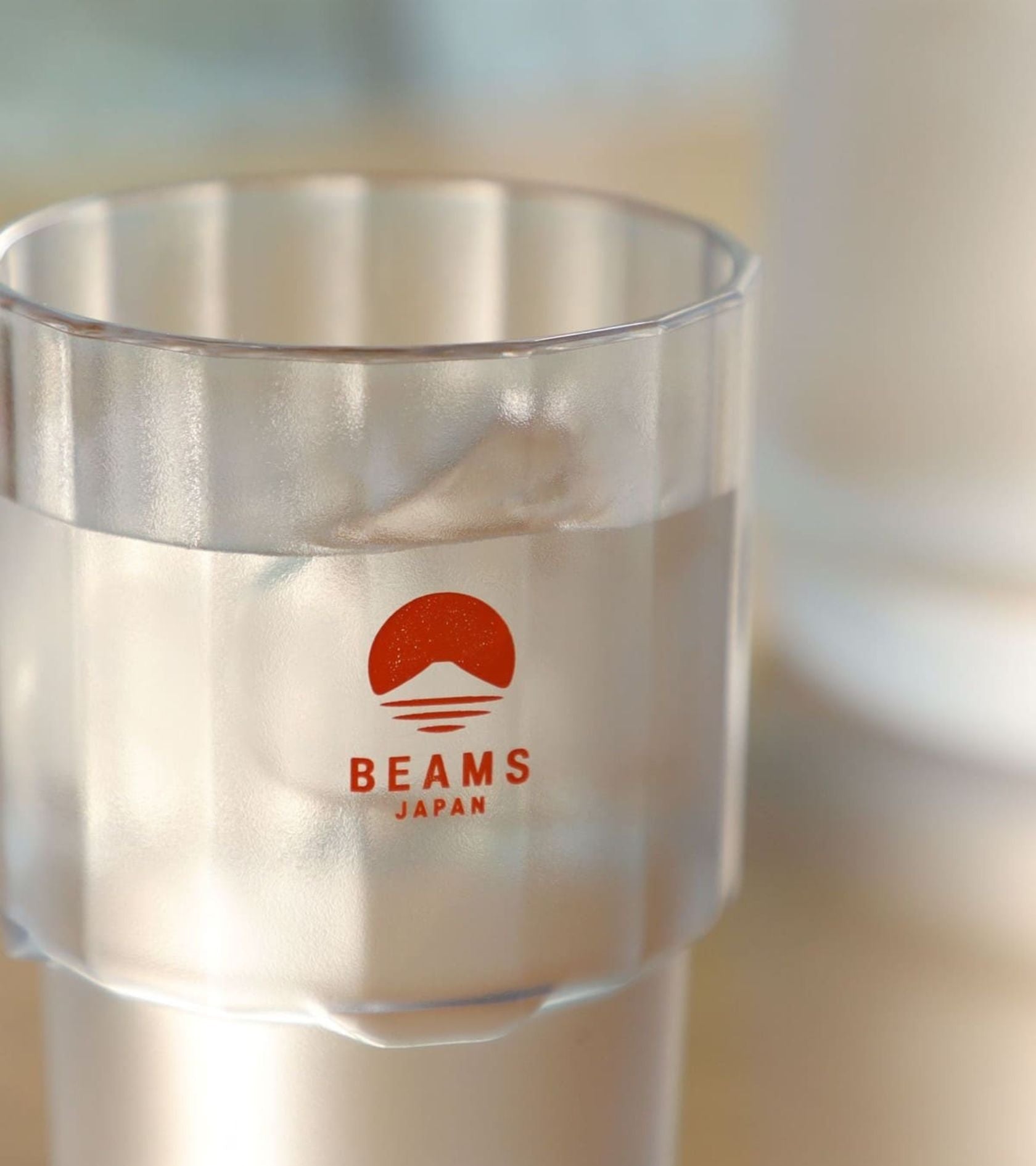 Stacking Cup Clear/Orange