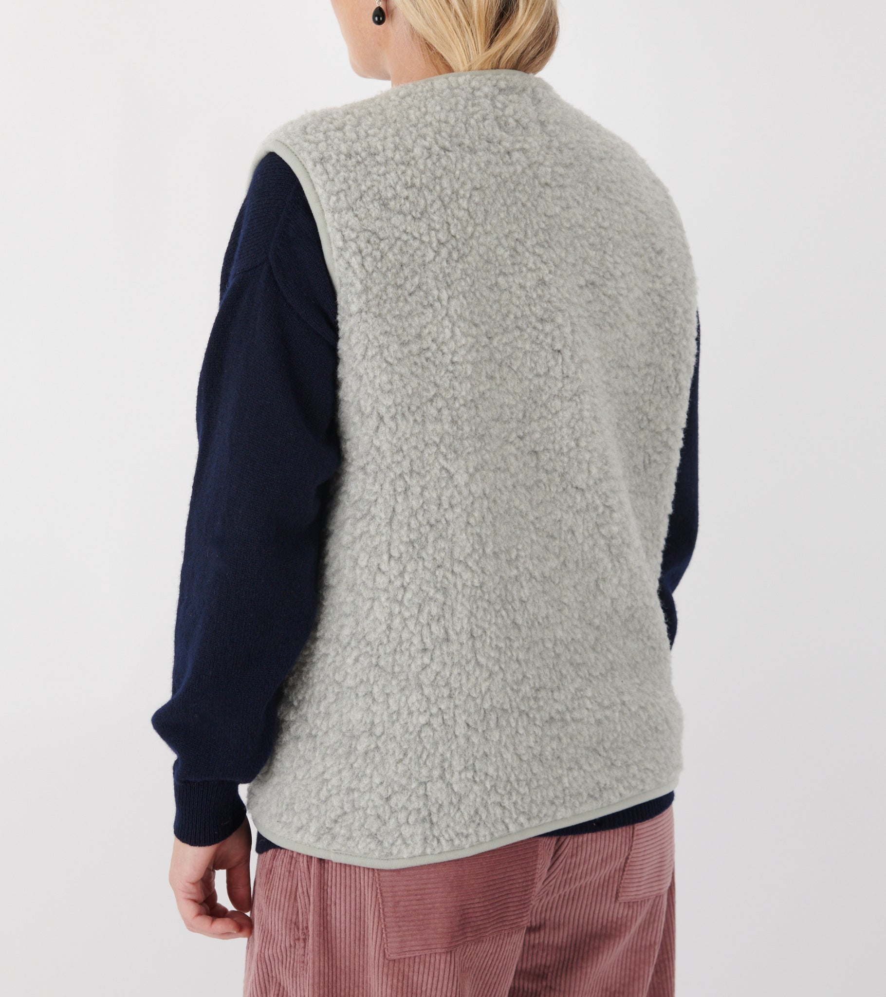 Zip Vest Silver