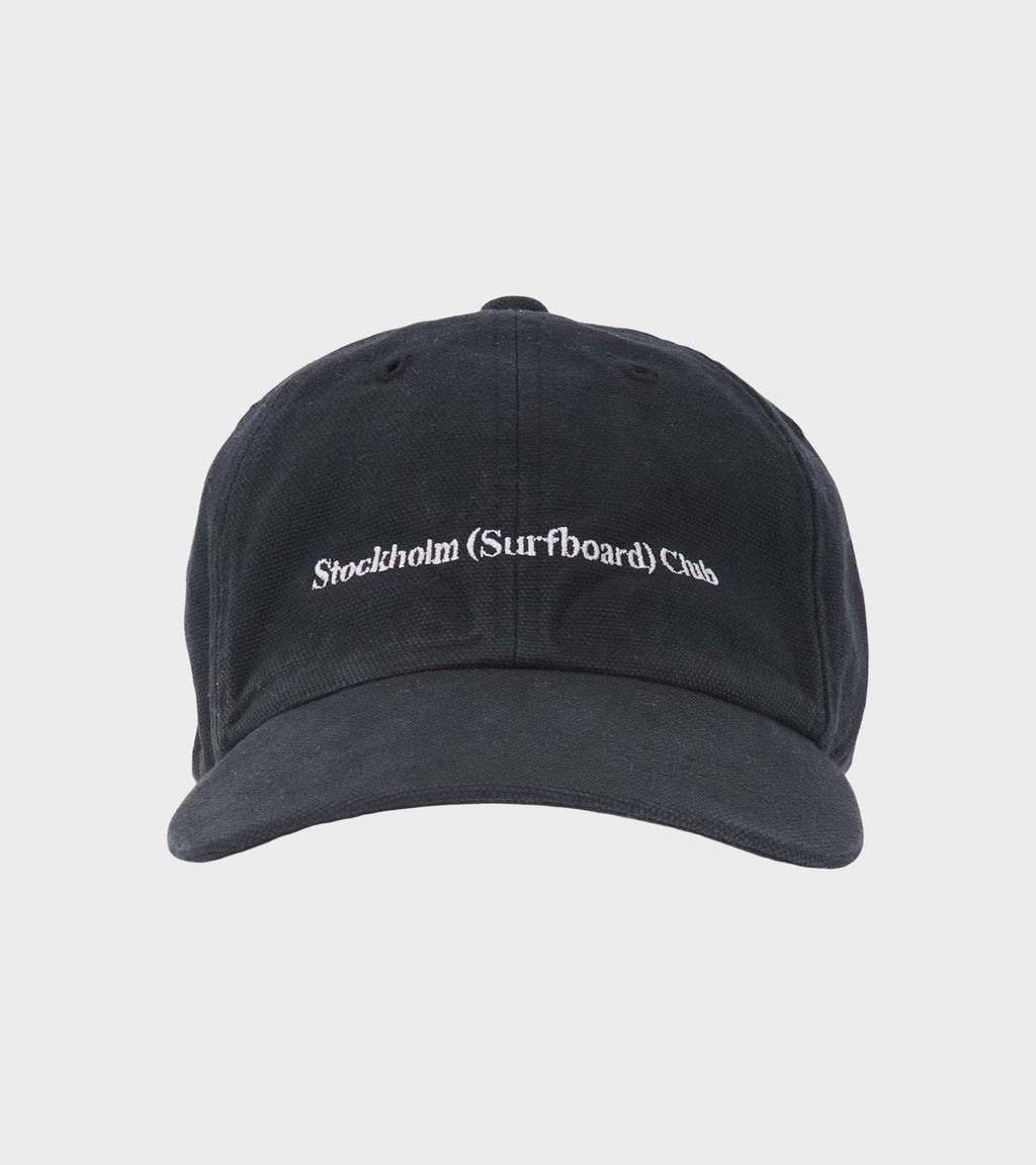 Embroidered Logo Cap Black