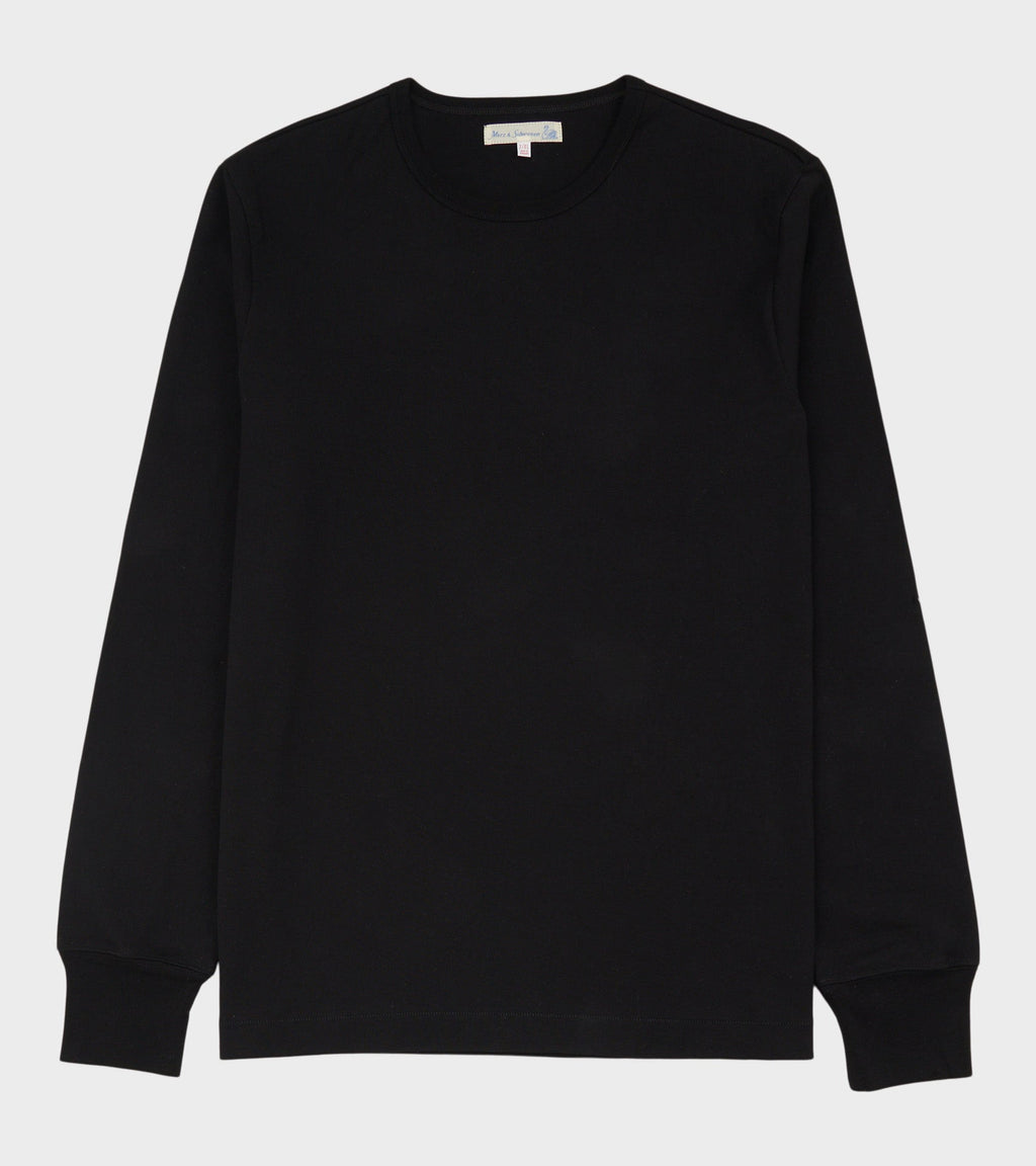 2M15 Crewneck Longsleeve Deep Black