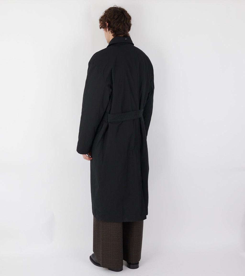 Duvet Trench Black Tide Cotton Nylon
