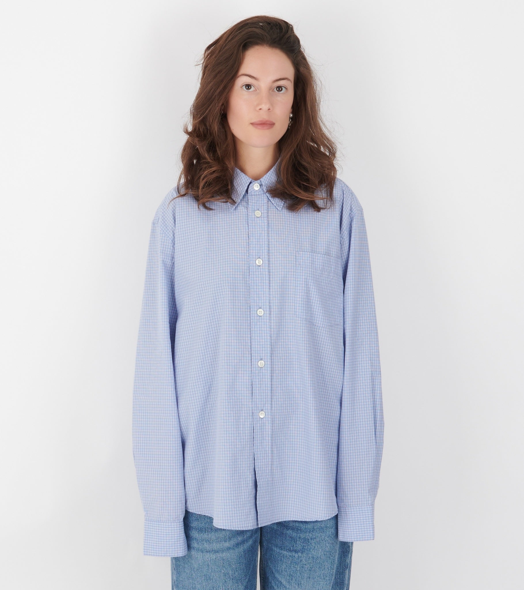 Beyond BD Shirt Micro Chip Check Super Poplin