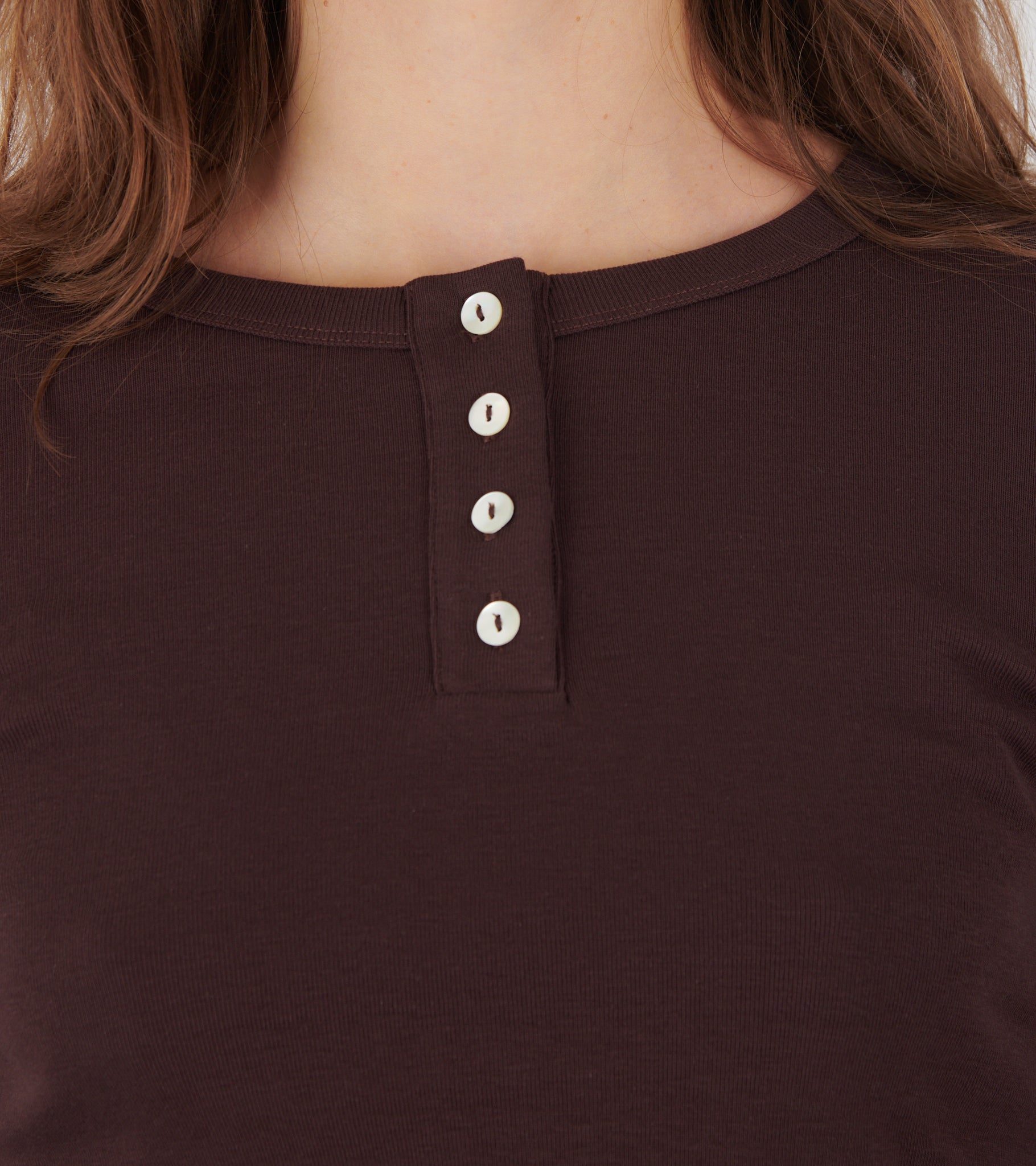 Jess Longsleeve Choco Plum