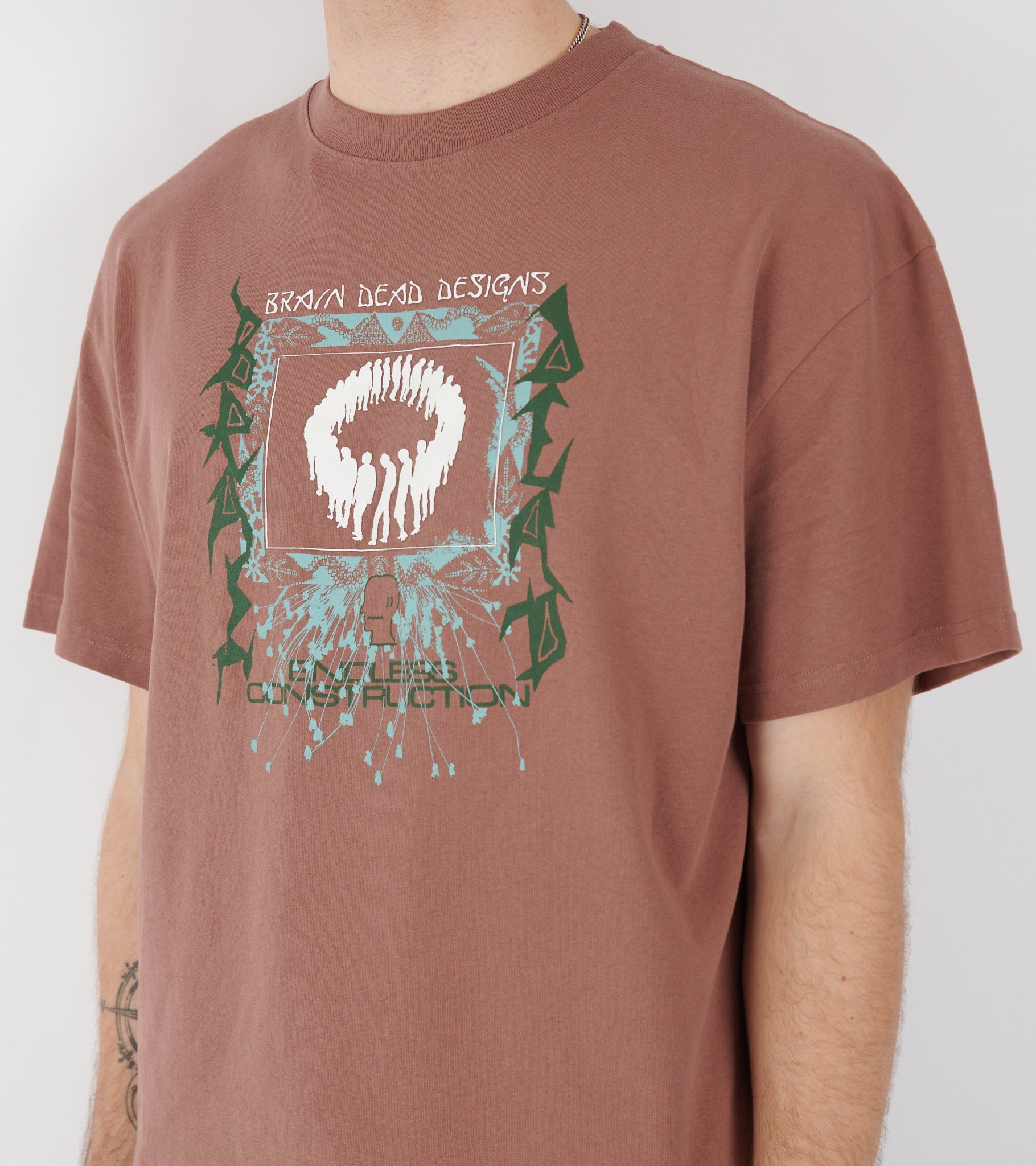 Endless Construction T-shirt Nutmeg