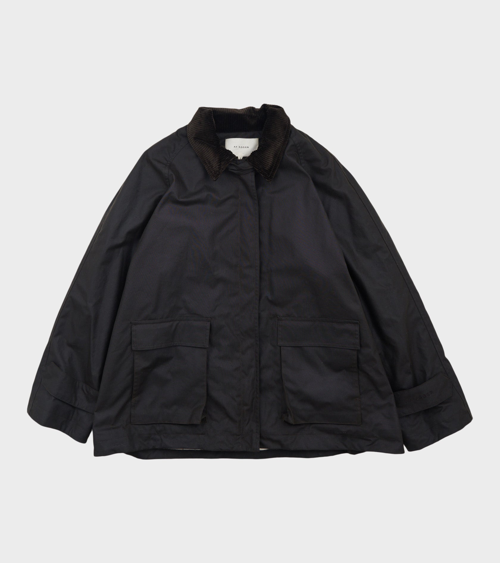 Oilskin Jacket Dark Brown