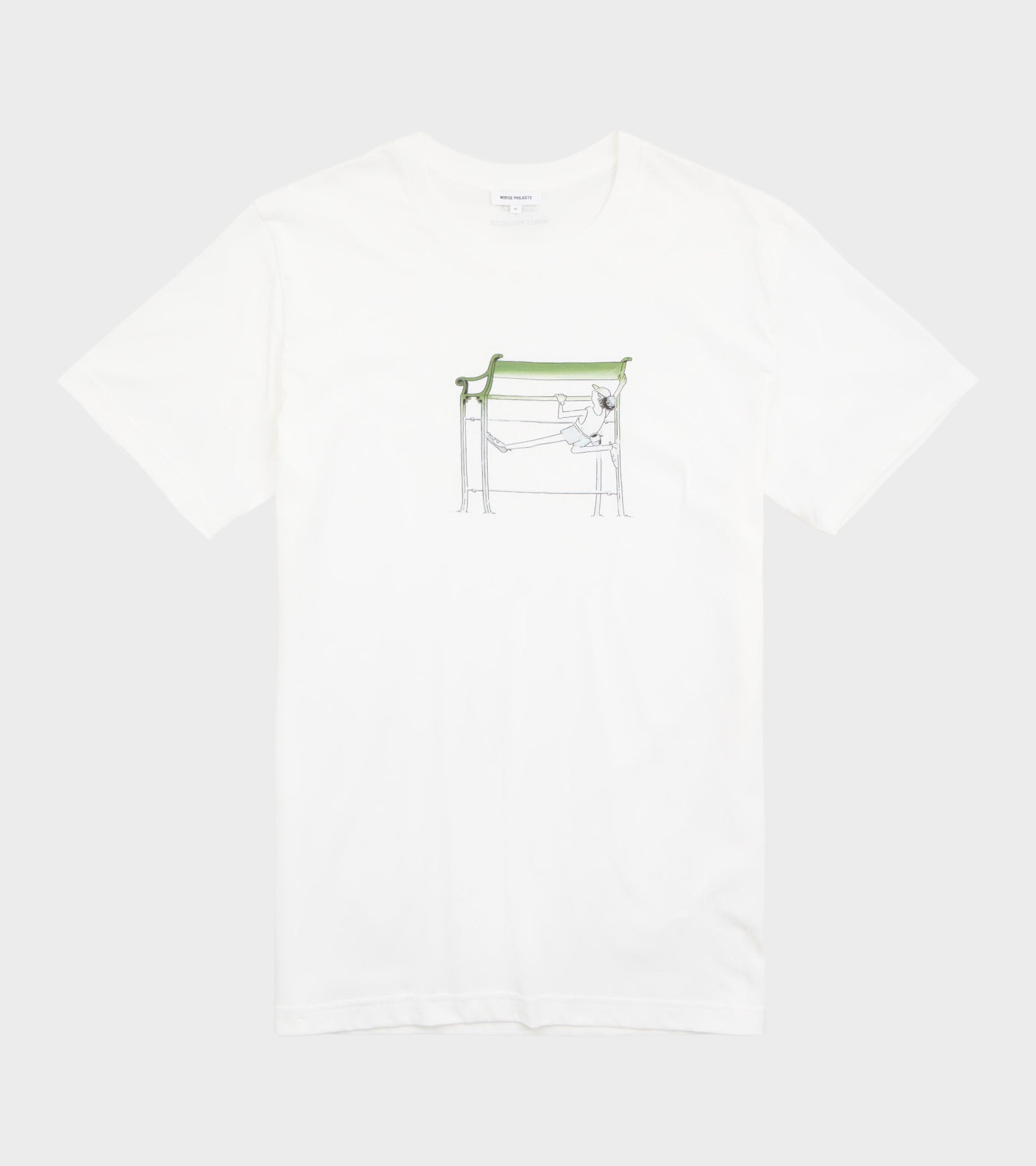 X Daniel Frost Benchmark Print T-shirt White