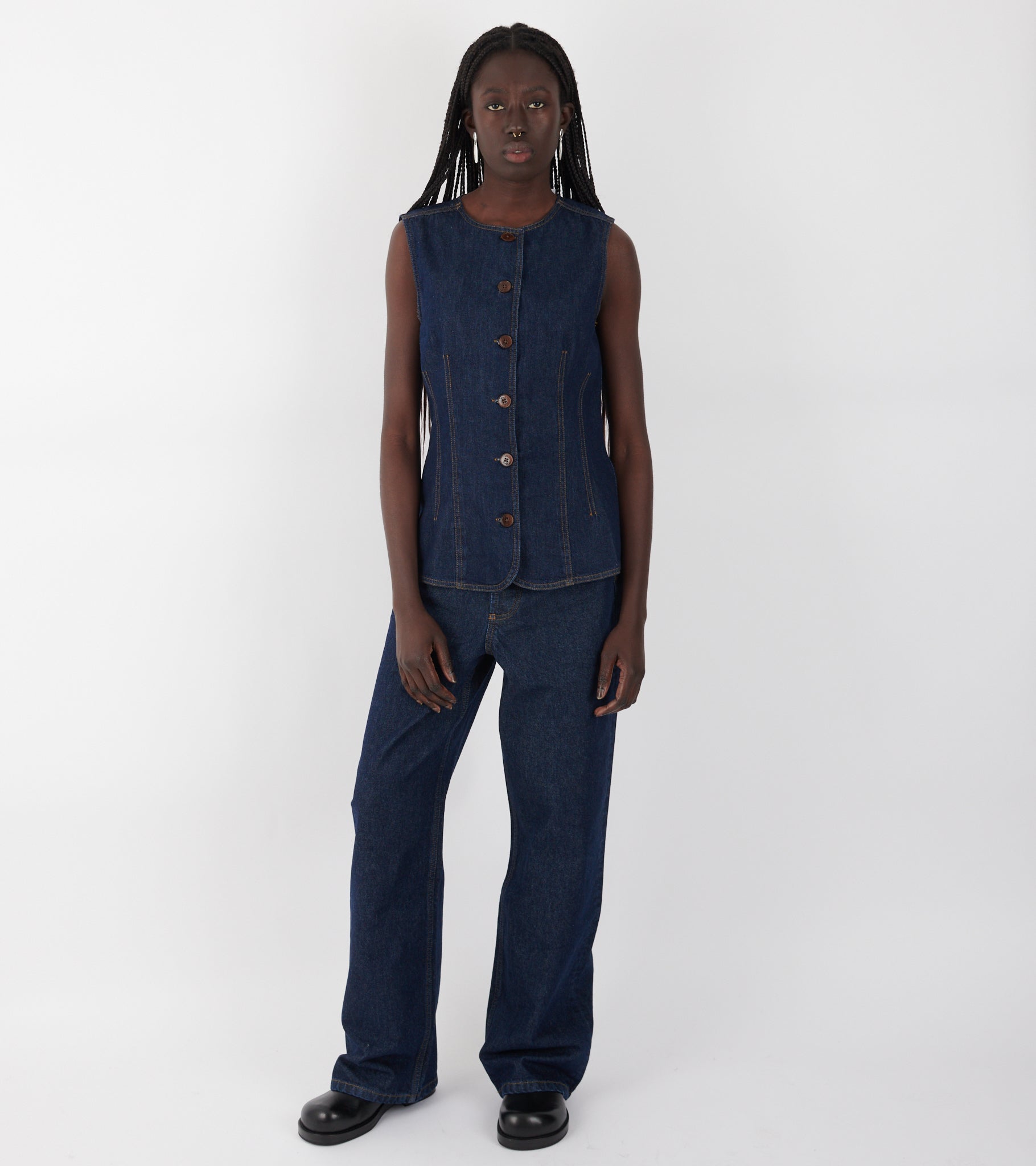 Tammy Vest Indigo Blue