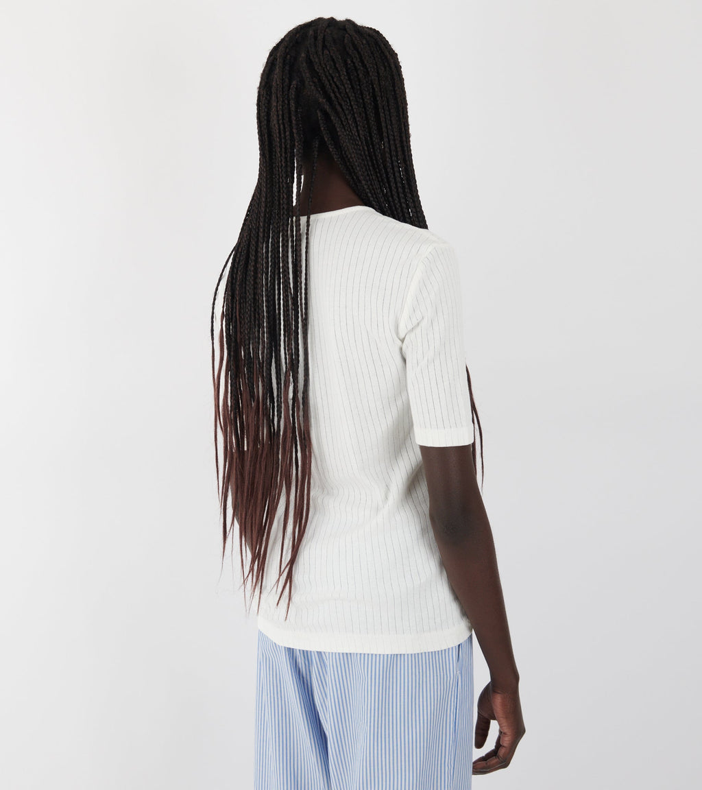 Liv Henley Tee Optic White