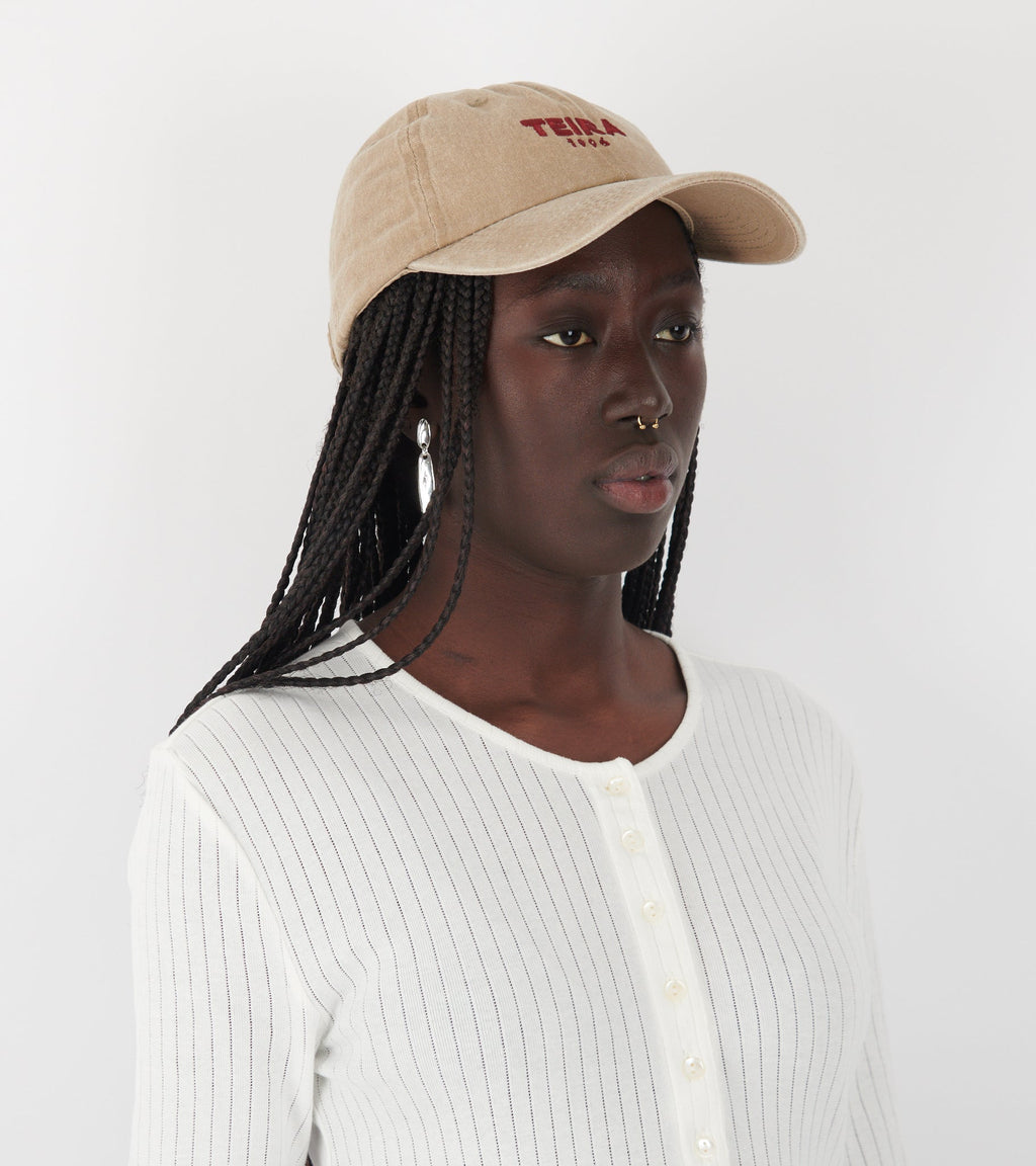 T96 Vintage Cap Beige