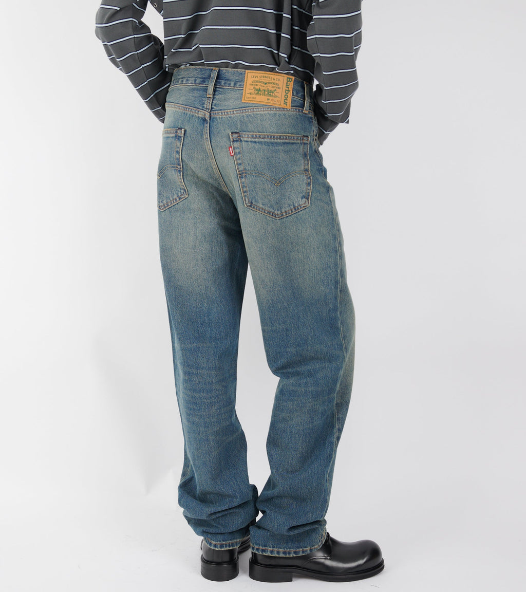 568 Loose Jeans Dark Worn