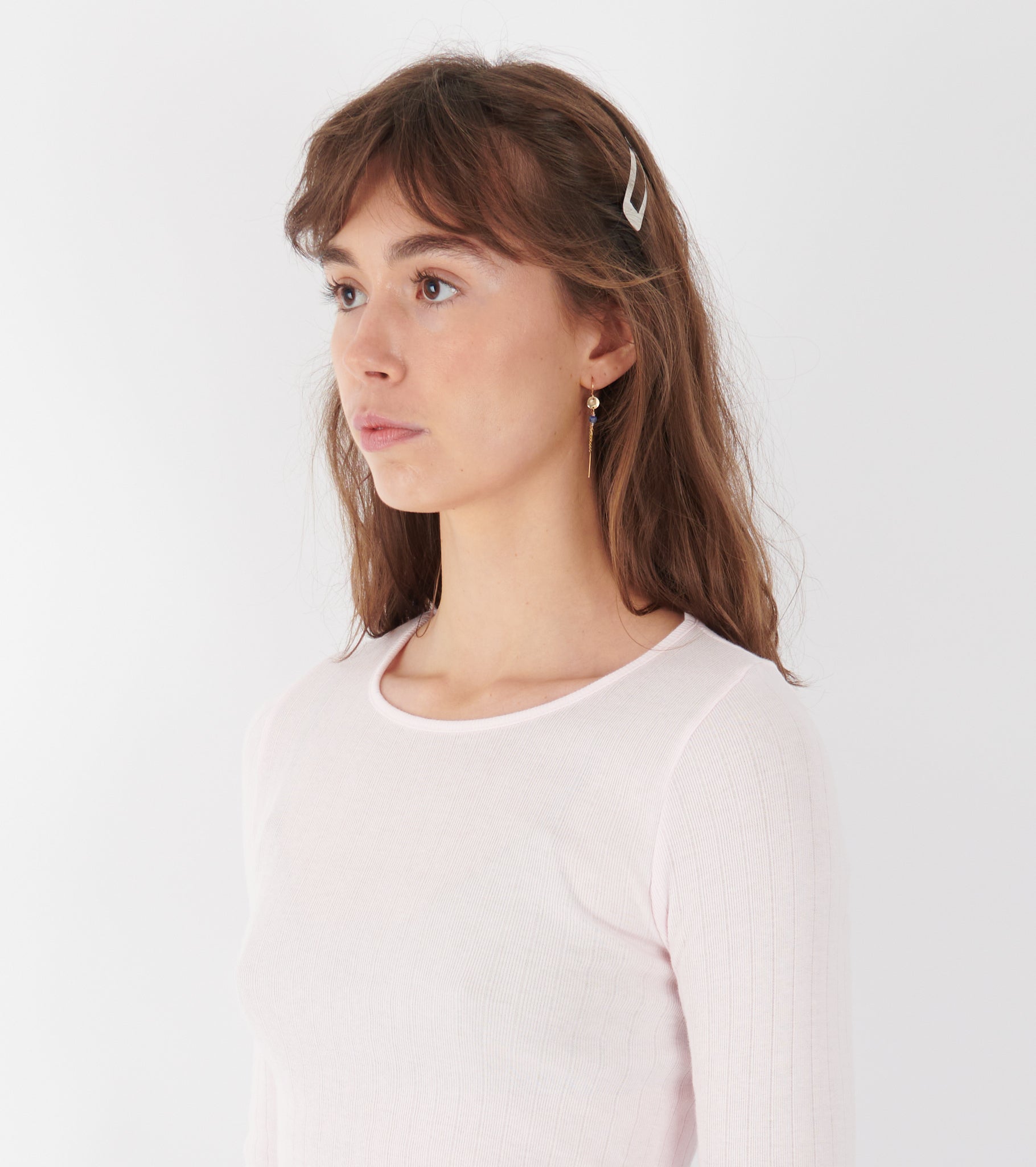 Nida Earring Blue Aventurin