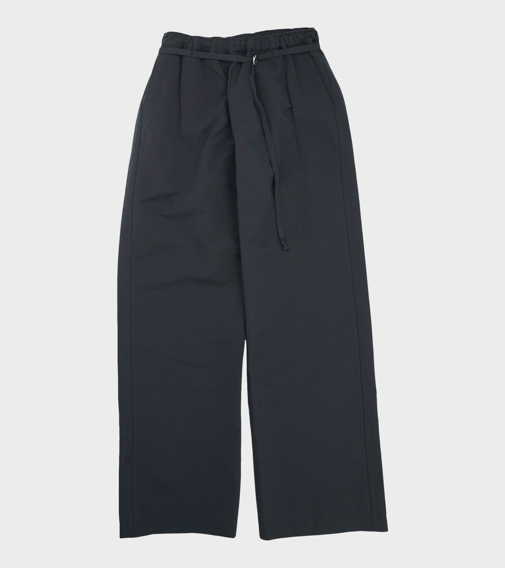 Ingrid Pant Black Seersucker