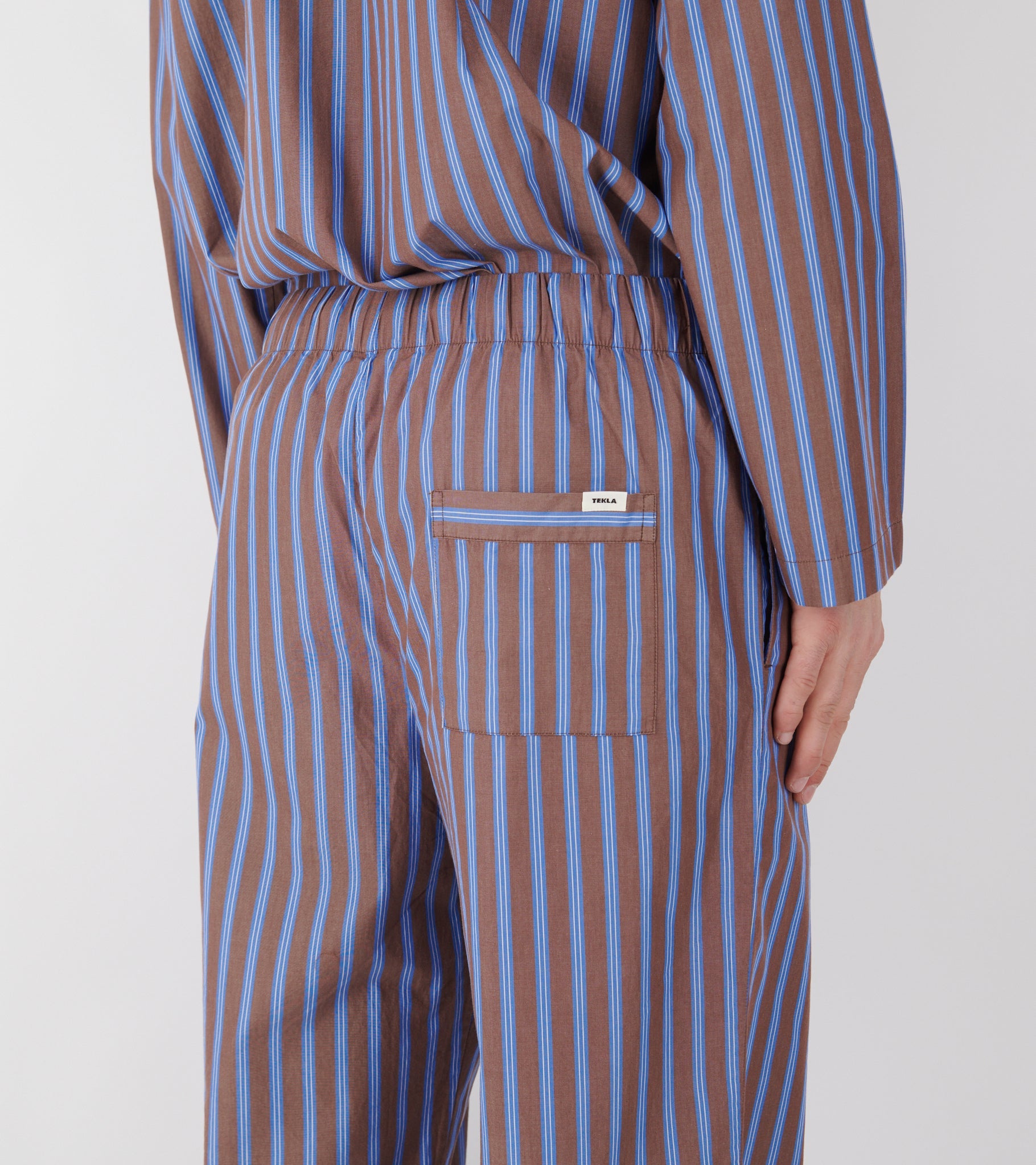 Pyjamas Pants Chestnut Stripes