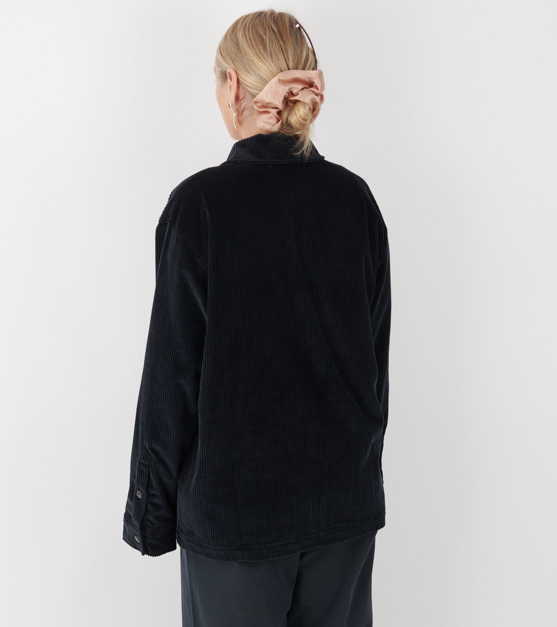 Sway Shirt Dark Blue Corduroy