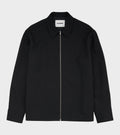 Zip Overshirt Black