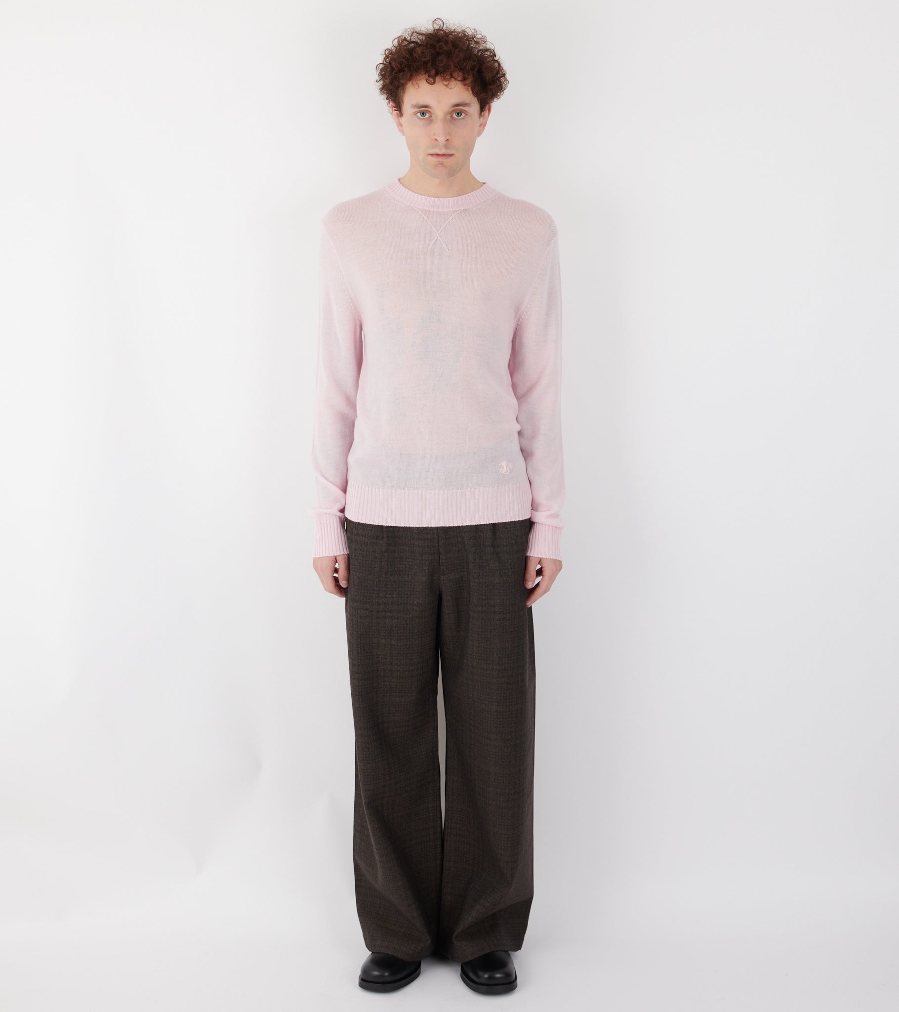Fine Merino Knit Cotton Candy