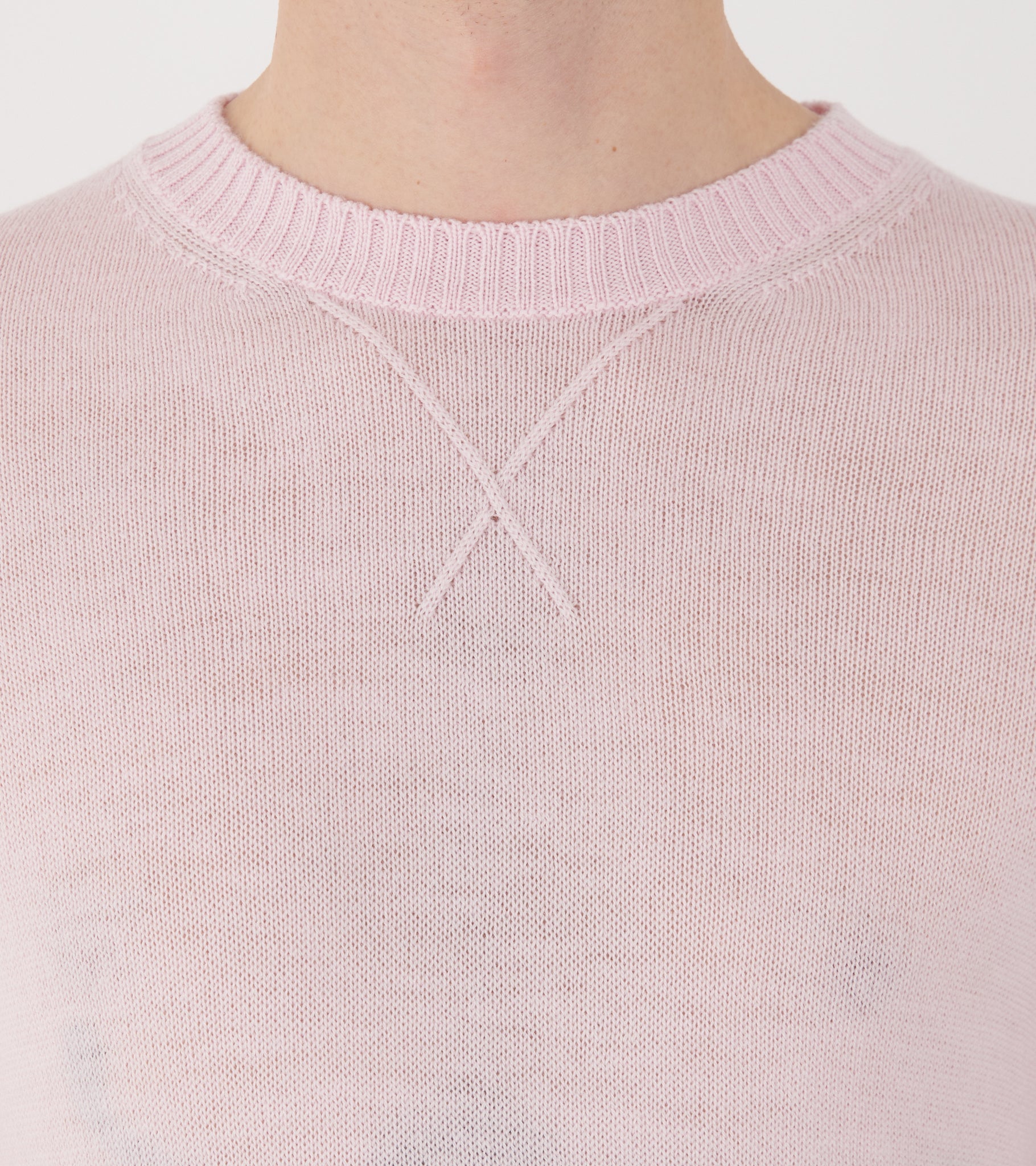 Fine Merino Knit Cotton Candy