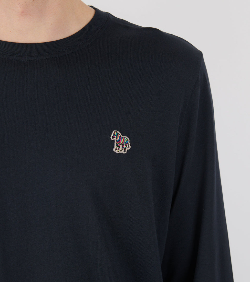 L/S Zebra T-shirt Navy