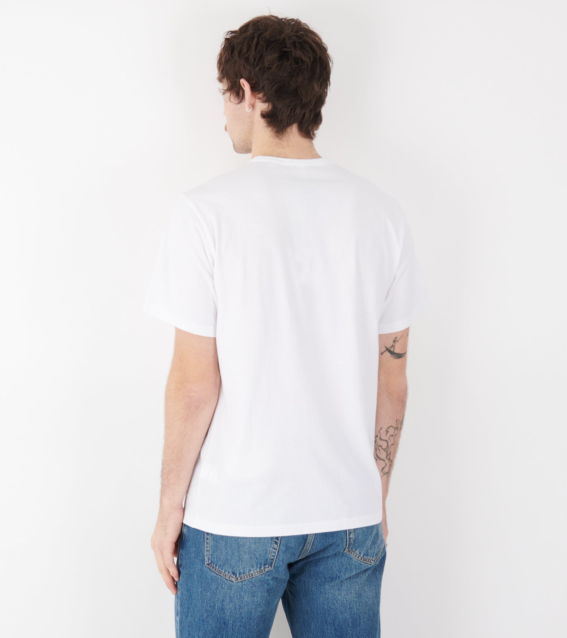 Logo Tee White