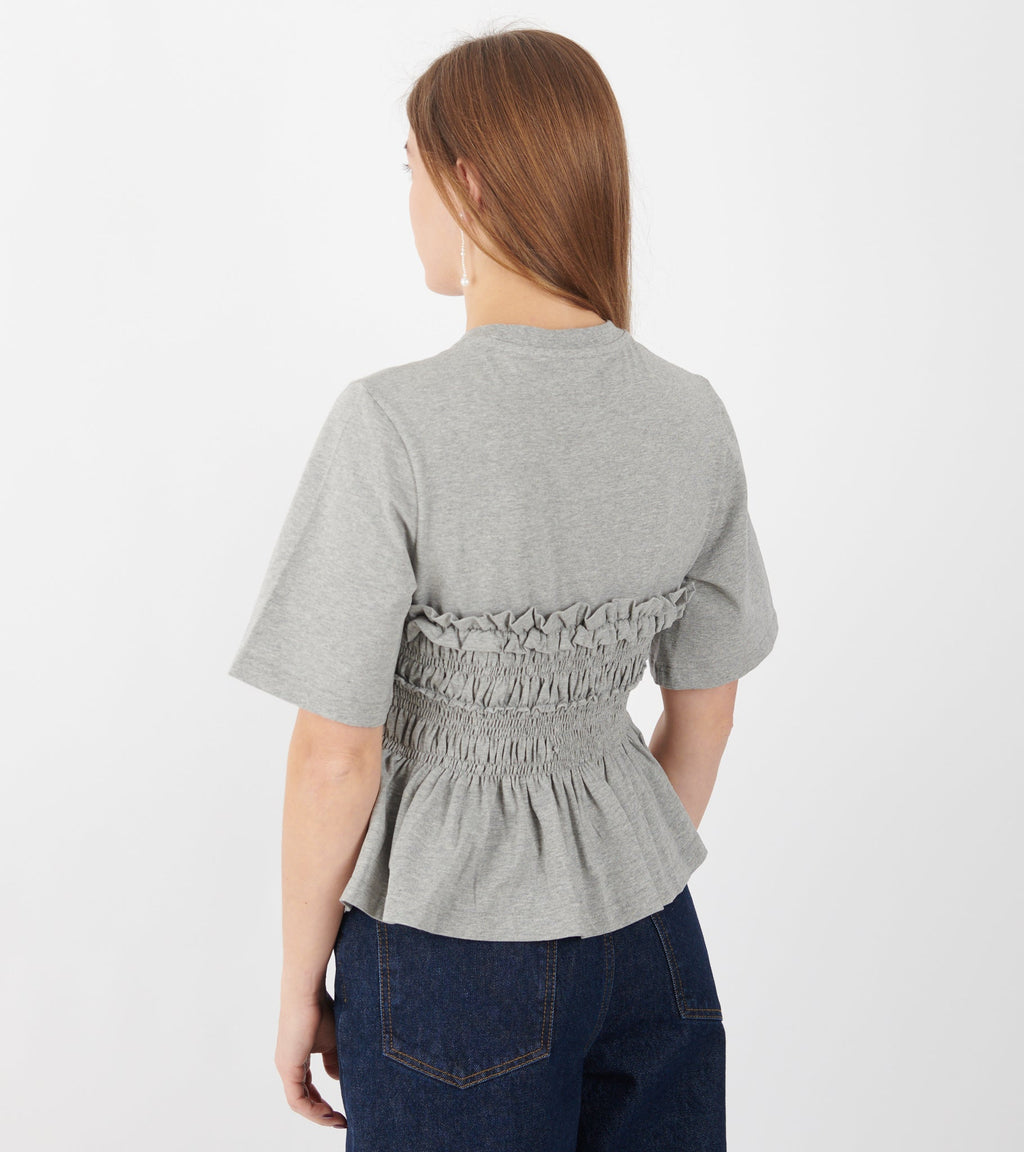 Vilde Jersey T-shirt Grey Melange