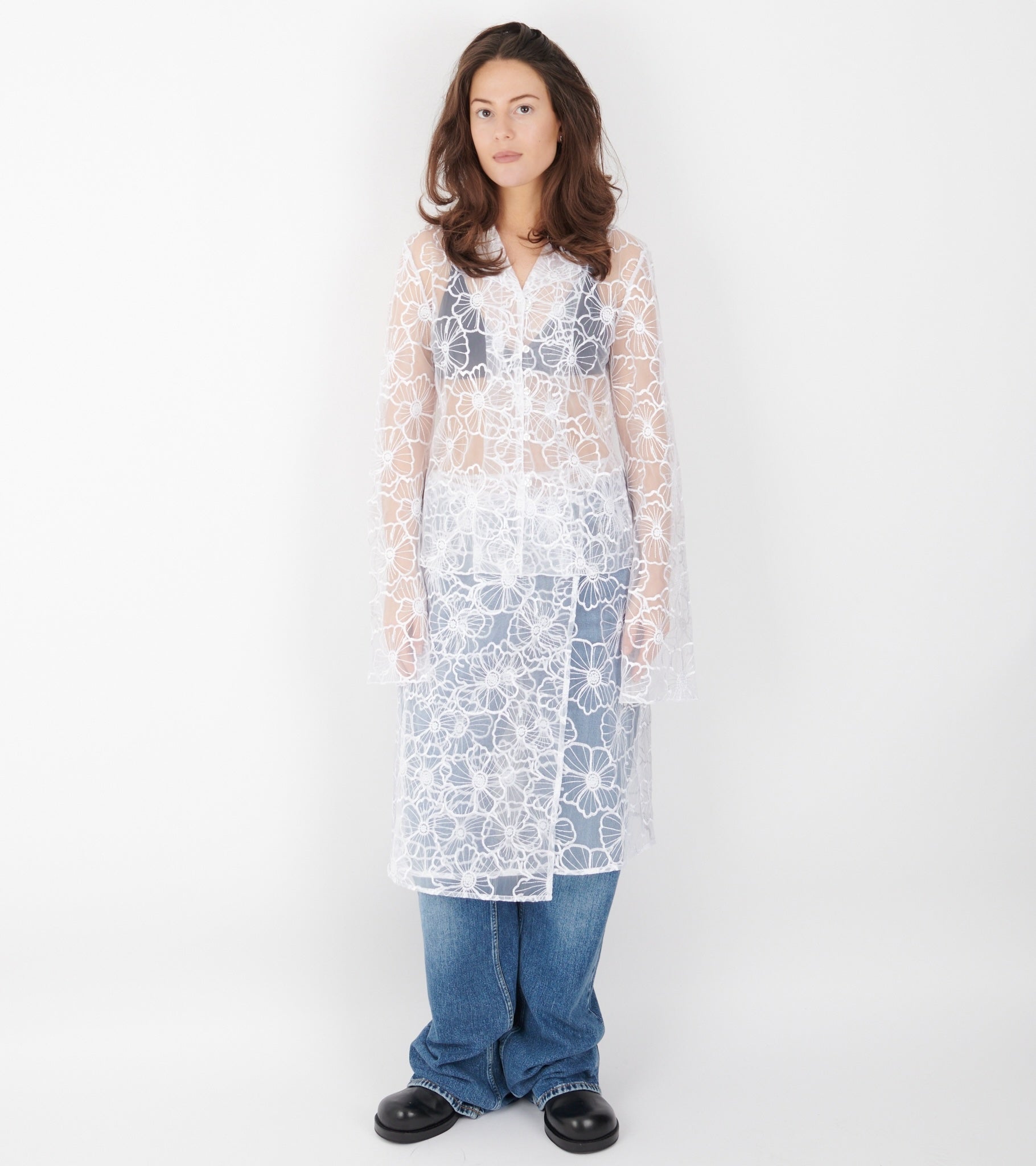 Flora Shirt White
