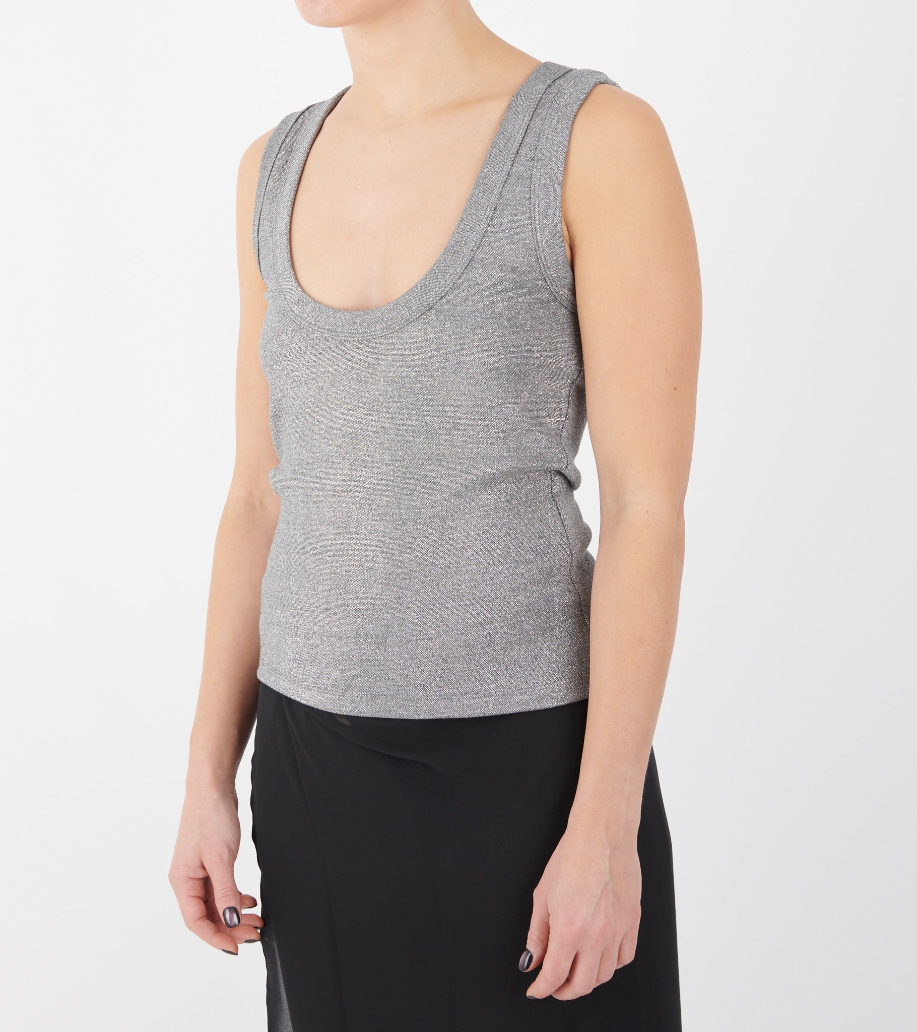 Kat Tank Silver