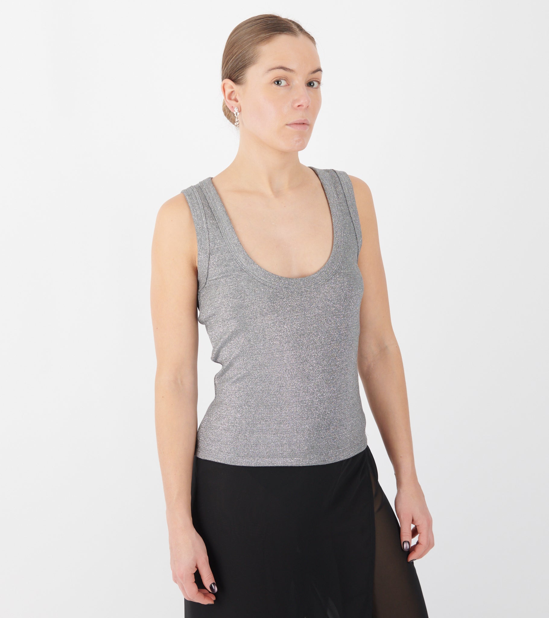 Kat Tank Silver