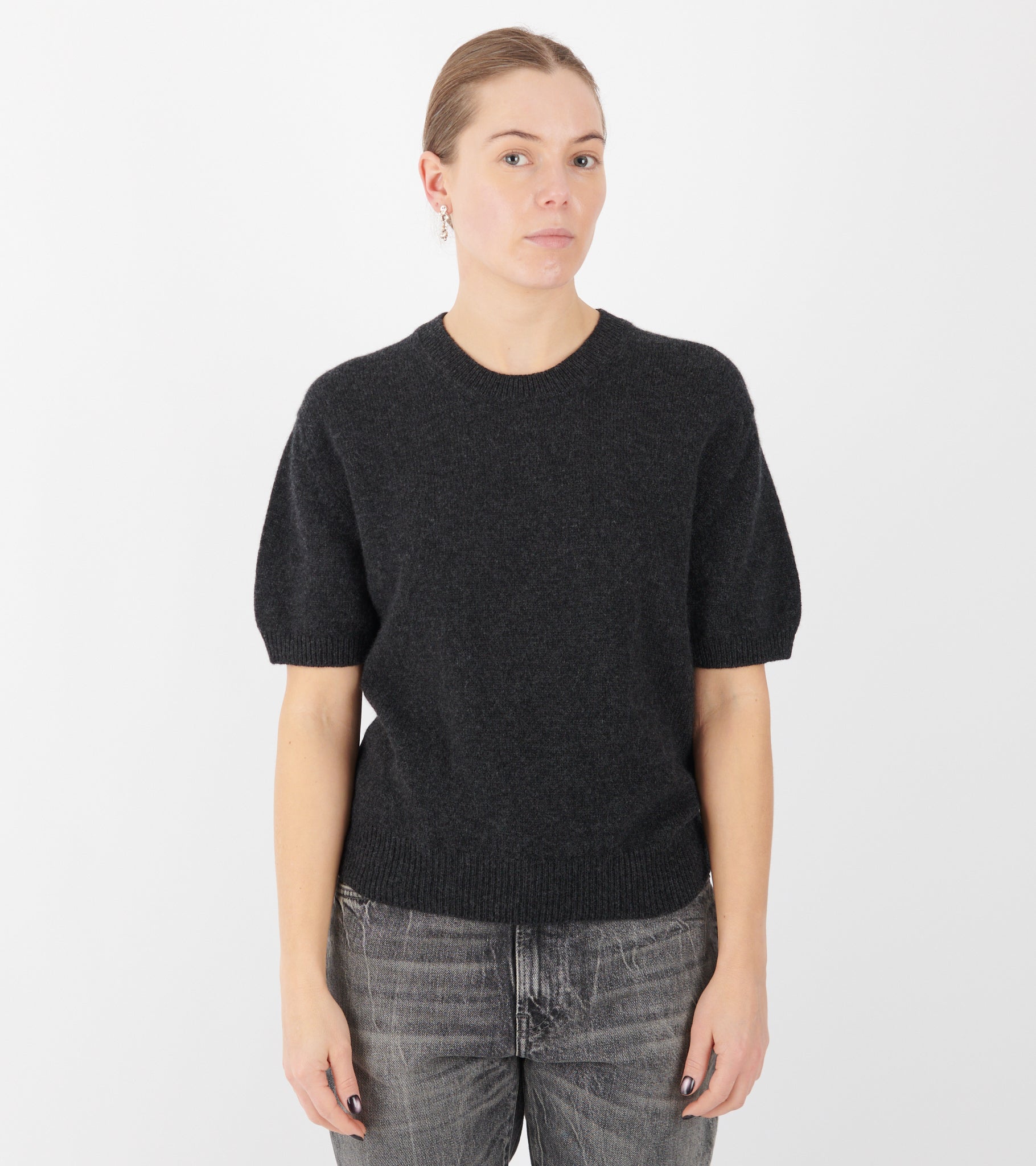 Wicklow T-shirt Charcoal Grey