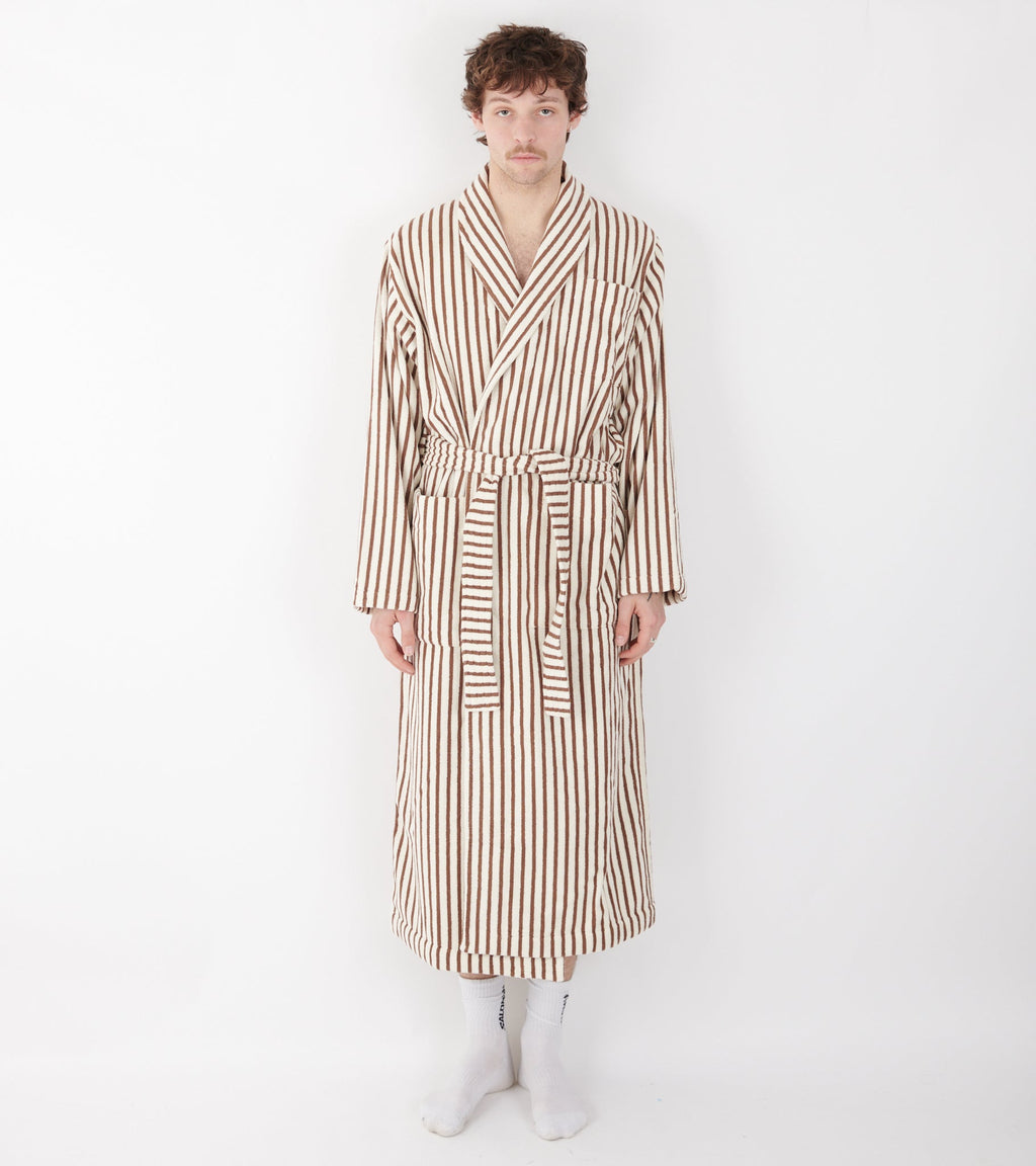 Classic Bathrobe Kodiak Stripes