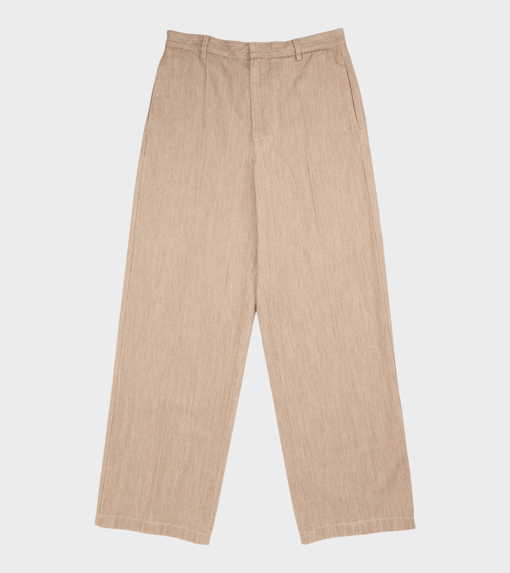 Lightweight Denim Trousers Barley