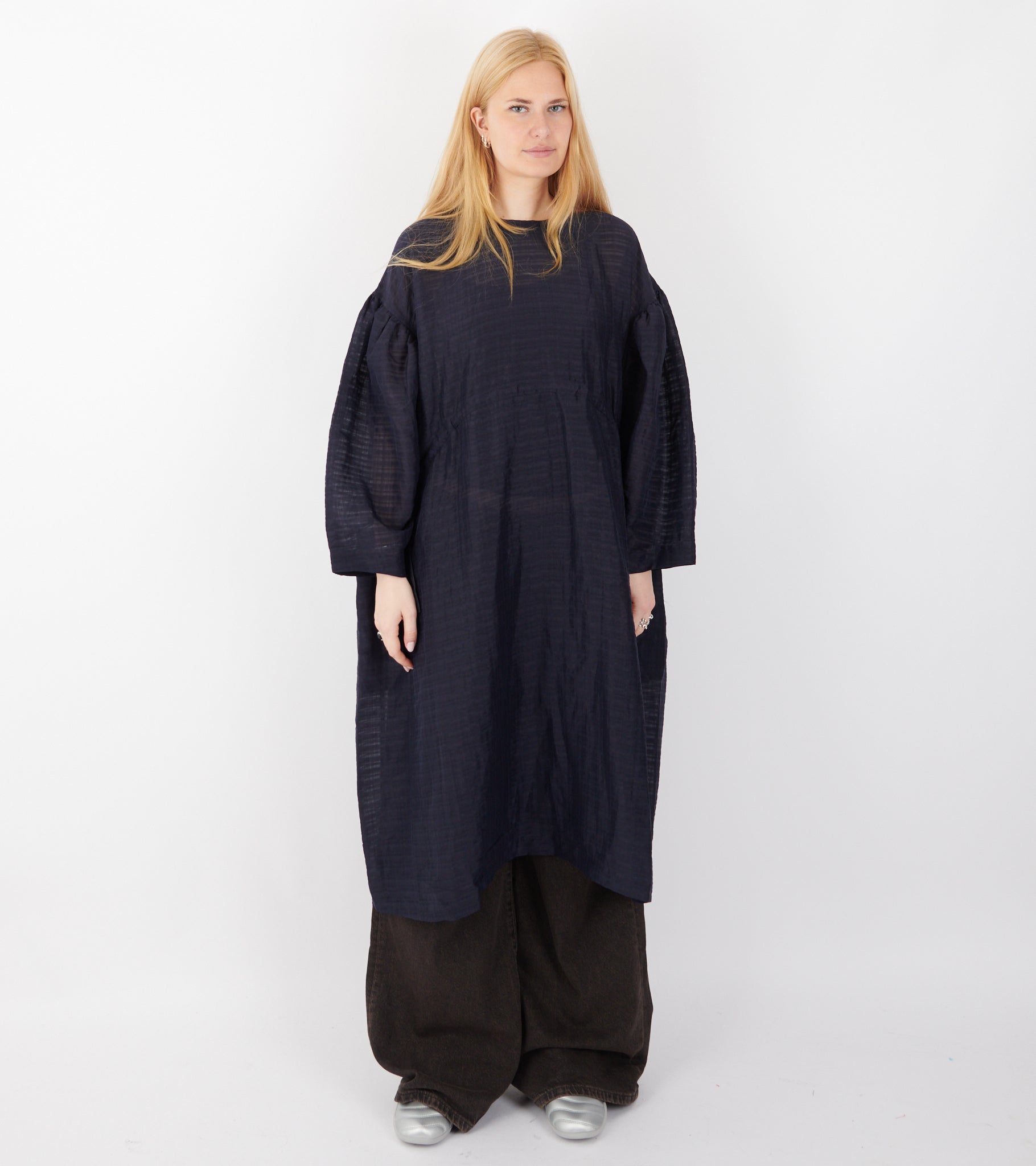 Shelter Dress Navy
