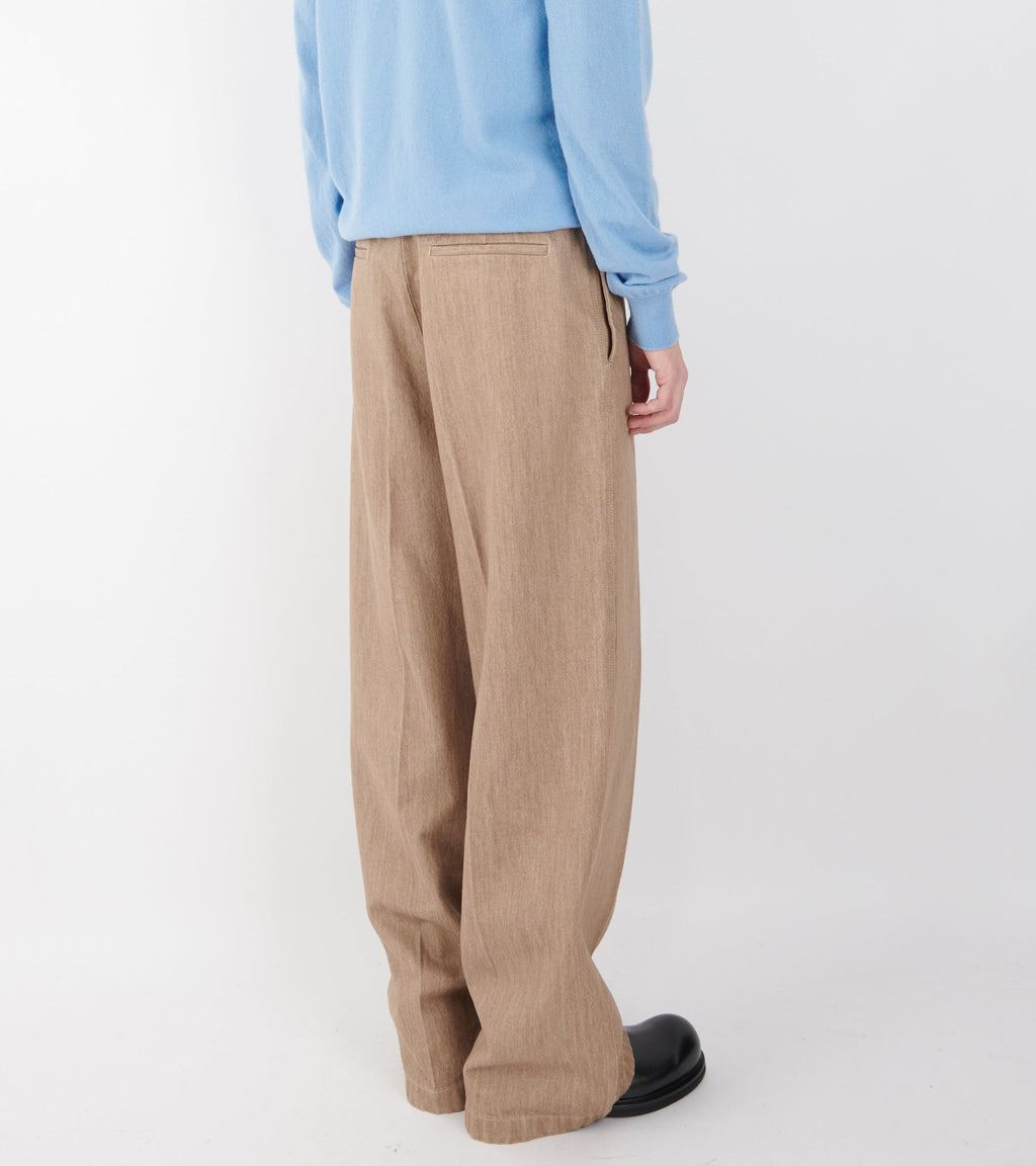 Lightweight Denim Trousers Barley
