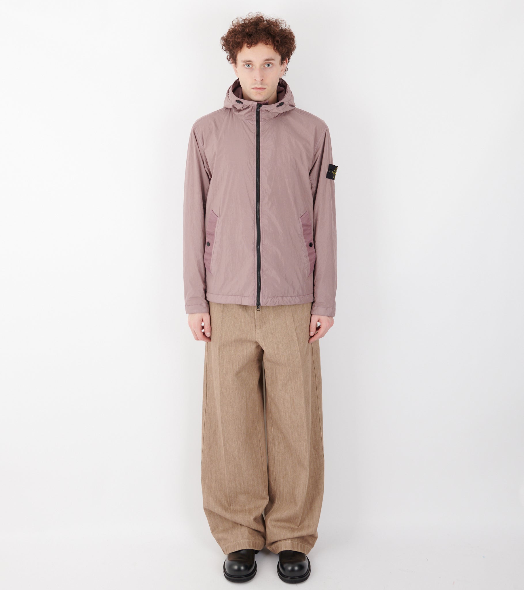 Garment Dyed Crinkle Reps NY Jacket Dusty Rose