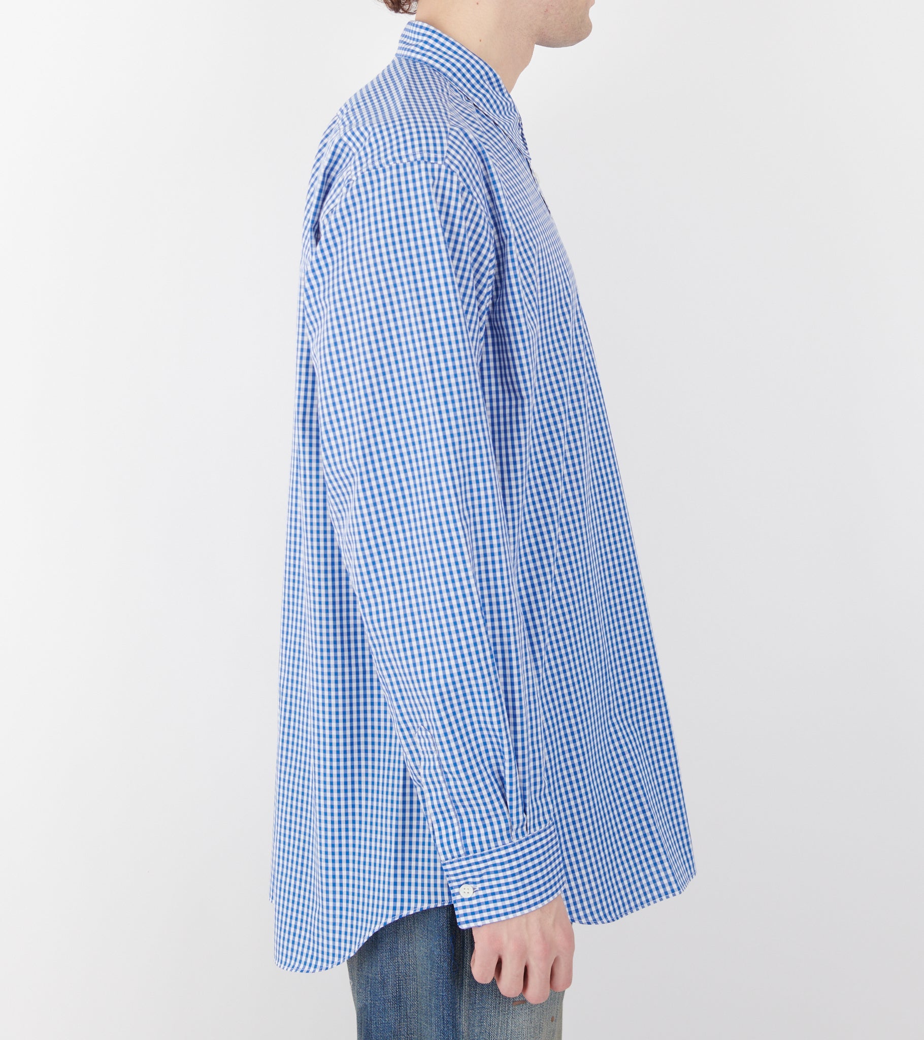 Check Shirt Cobalt Blue/White