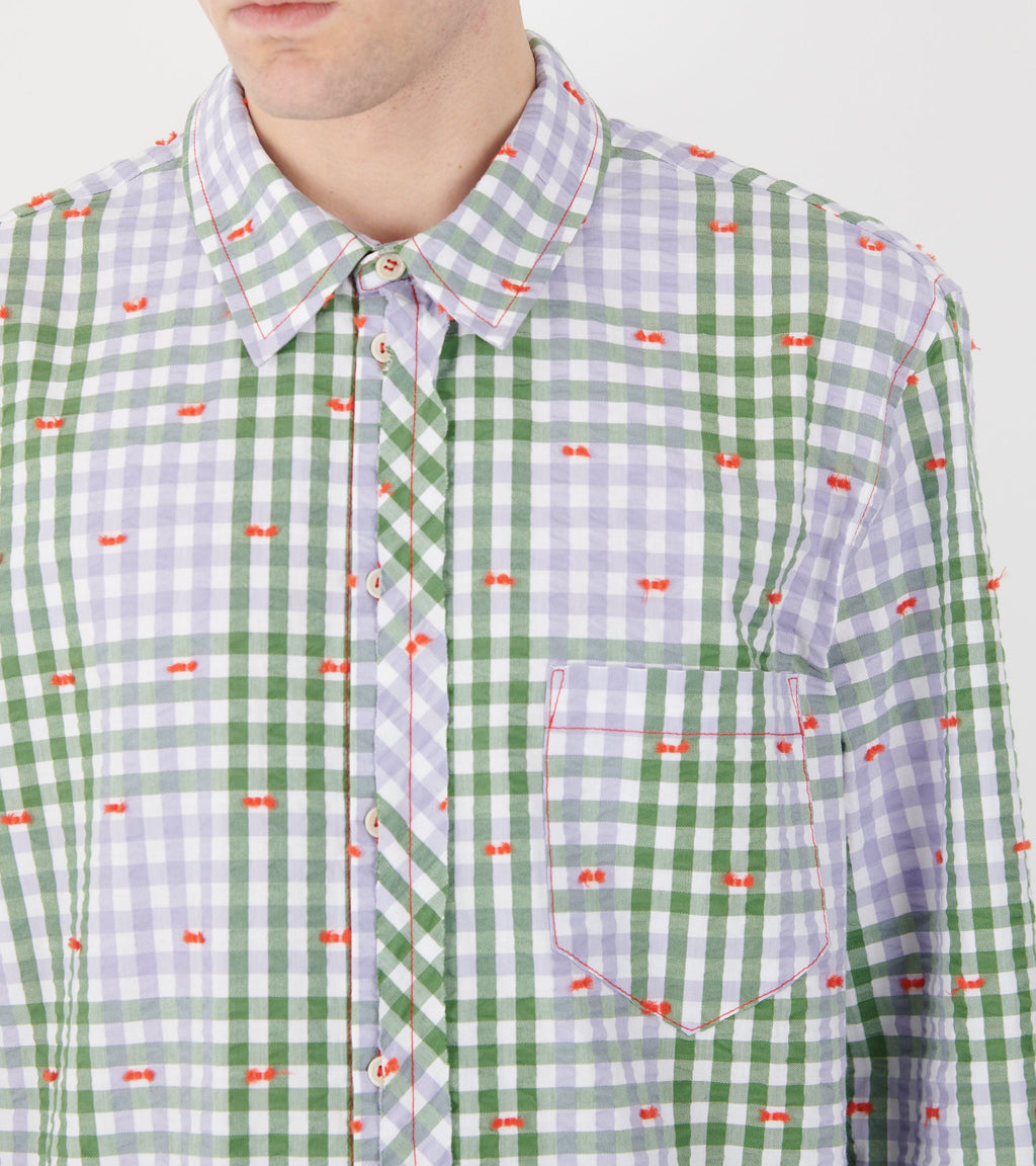 New Blou Shirt Checks Fillé