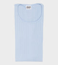 101 Rib Solid Colour Powder Blue