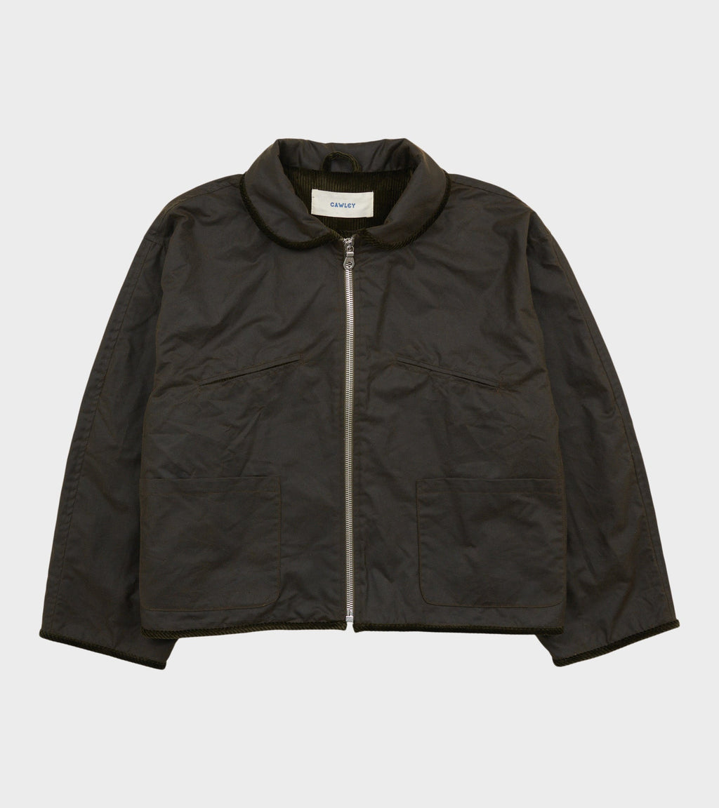 British Oilskin Flying Jacket Olive