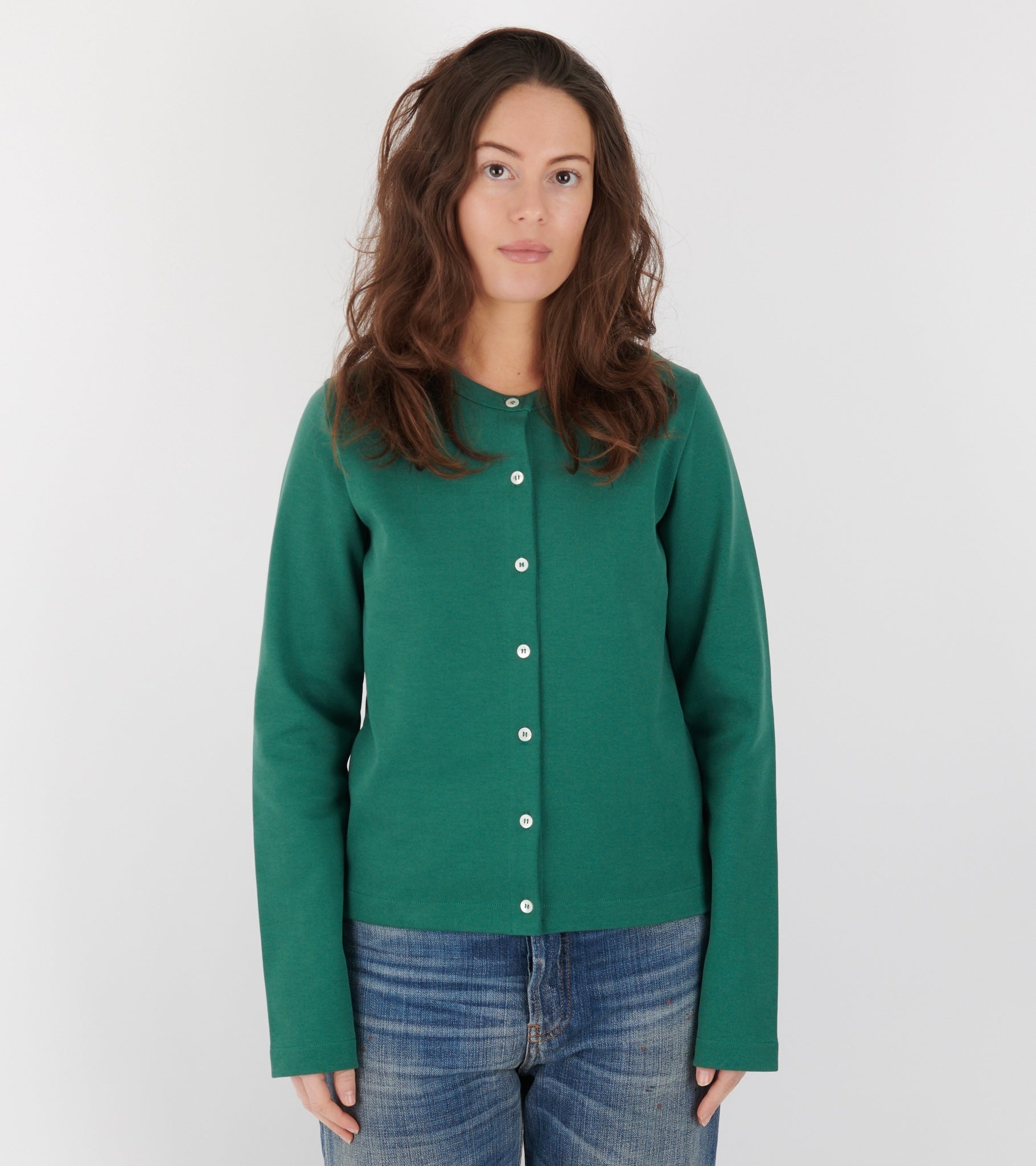 Poppy Cardigan Evergreen