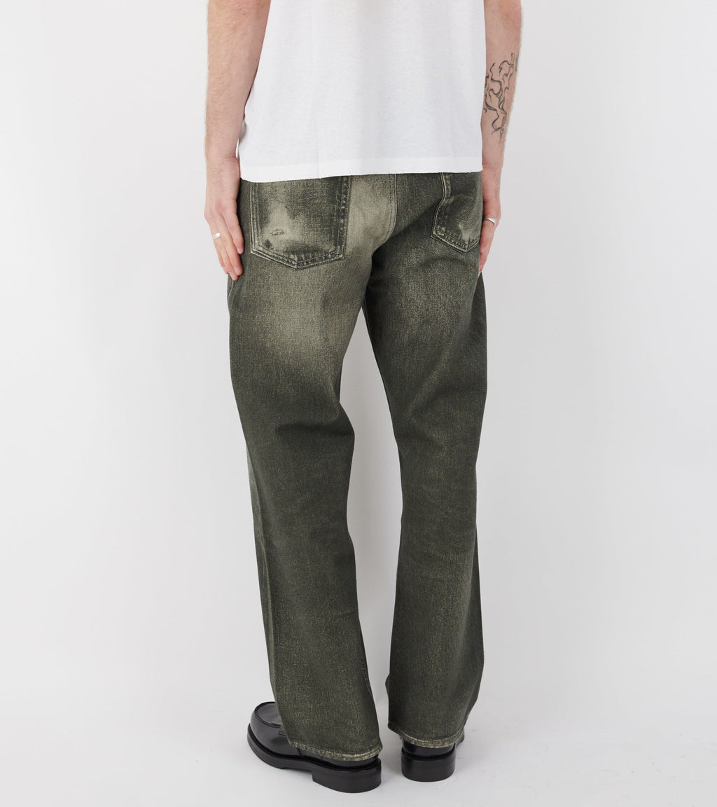 Third Cut Jeans Digital Black Aurora Print