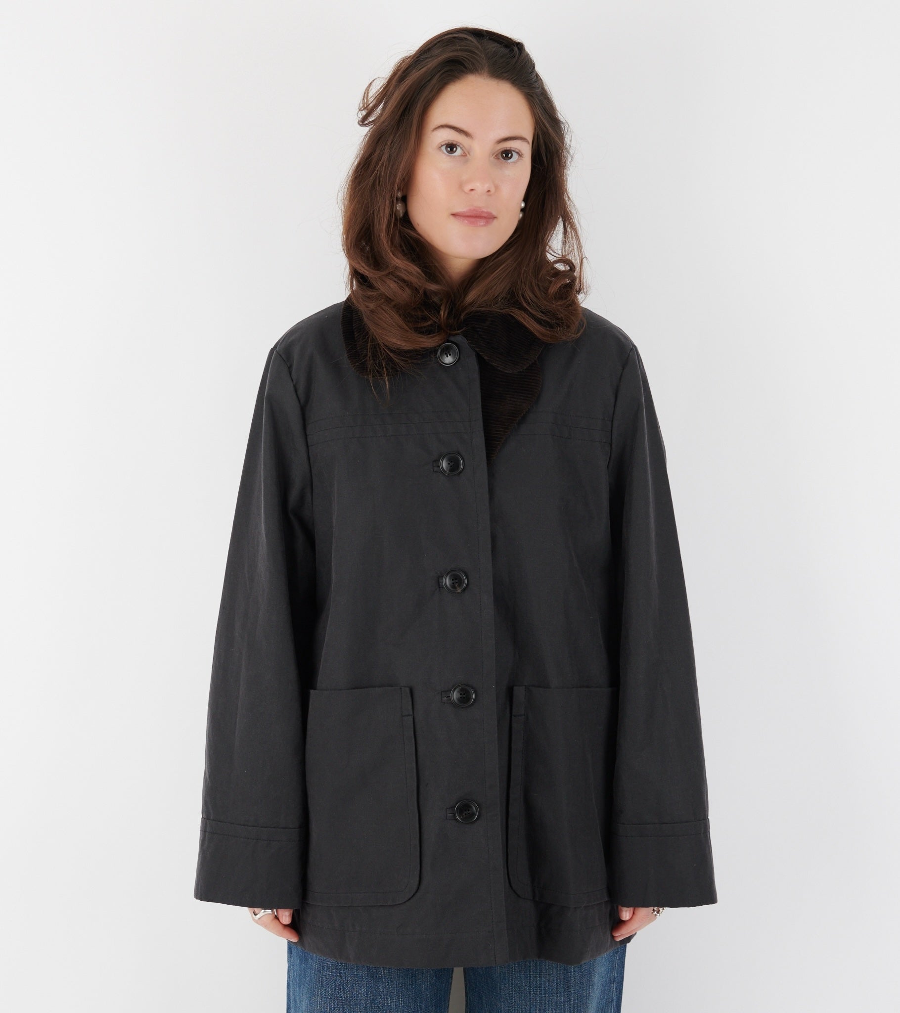 Jamie Jacket Ripstop Oilskin Antracite