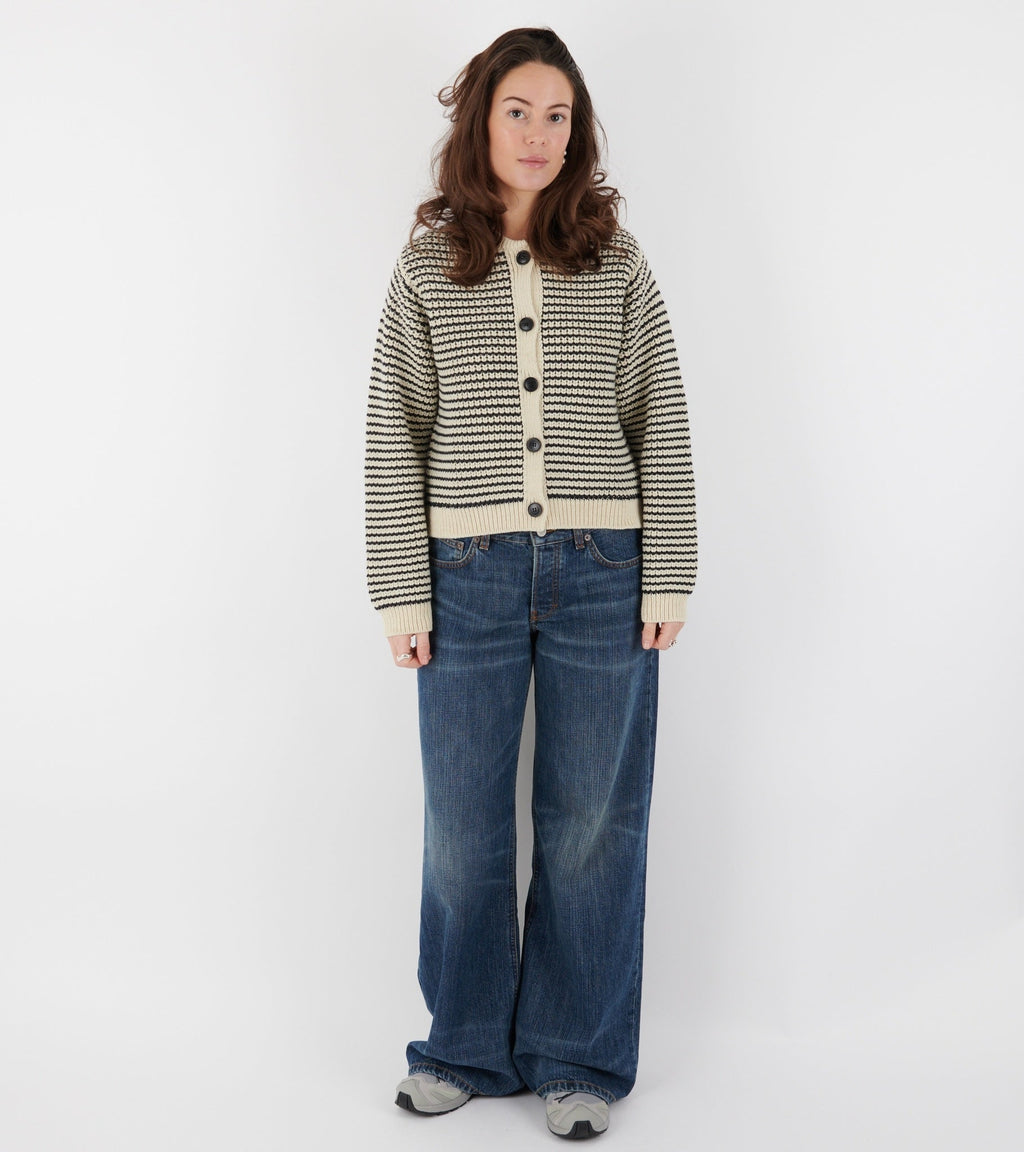 Shiva Cardigan Mix Black Navy
