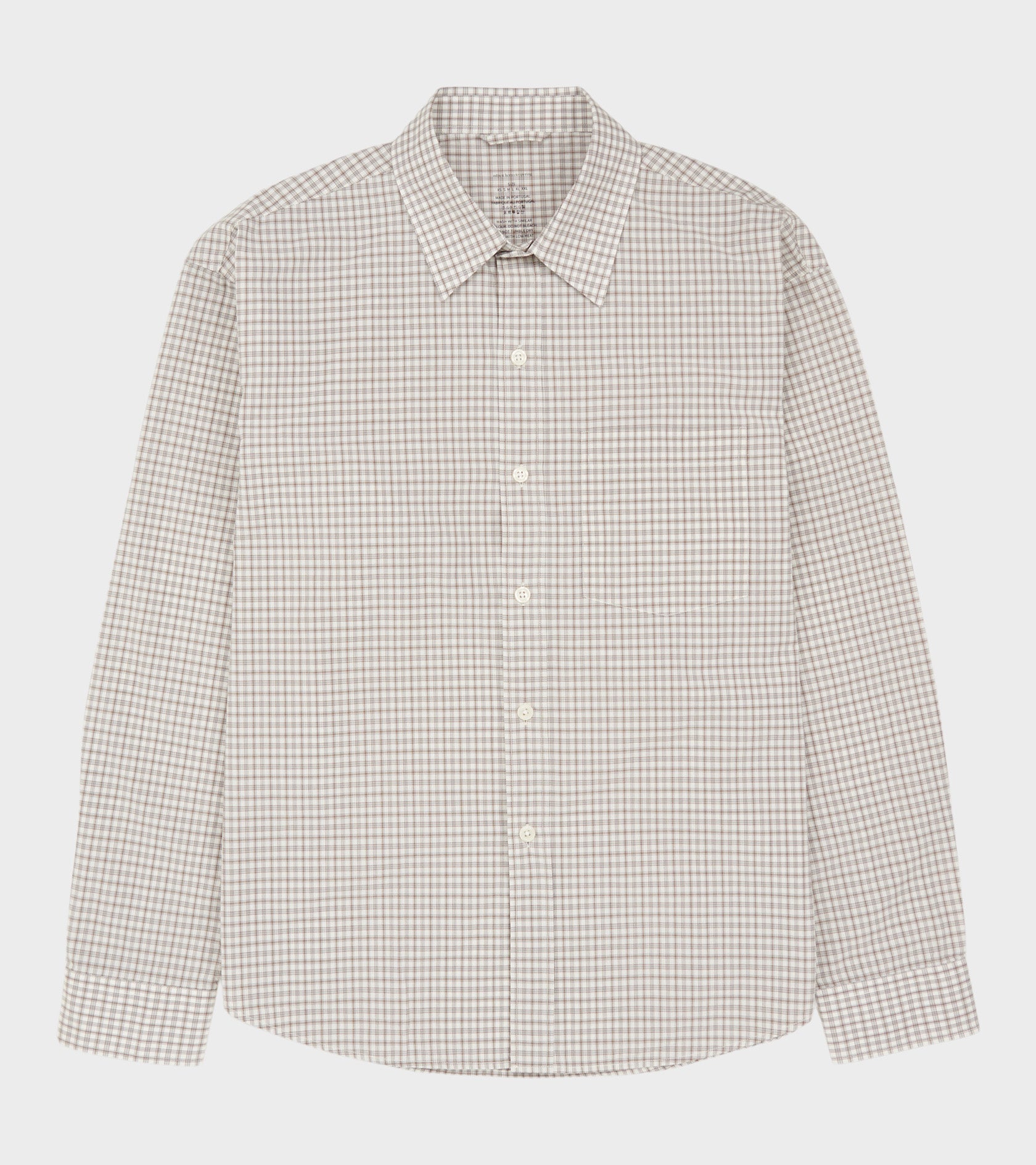 Executive Shirt Experienced Brown Check
