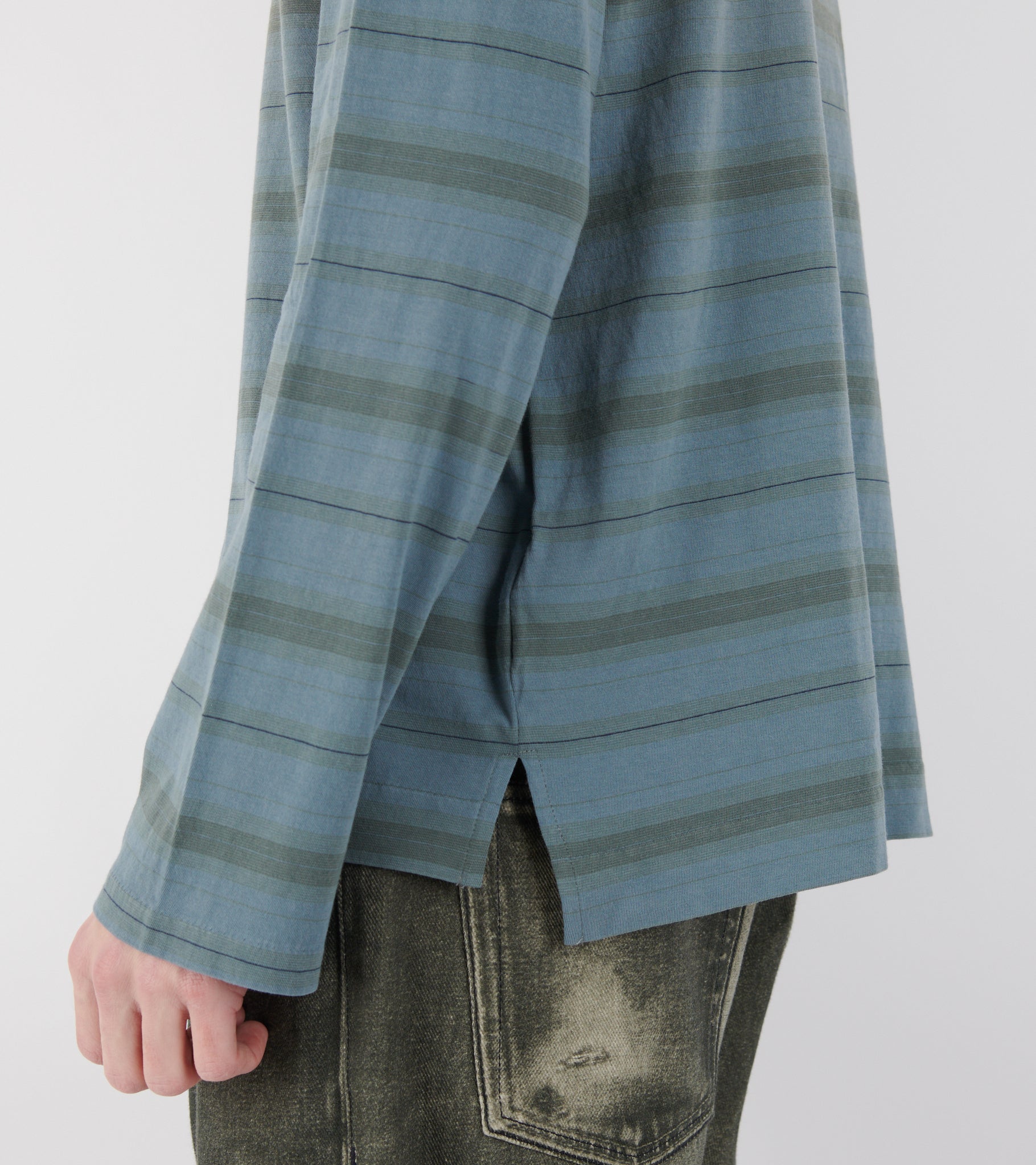 Box Longsleeve Spray Fade Ghost Stripe
