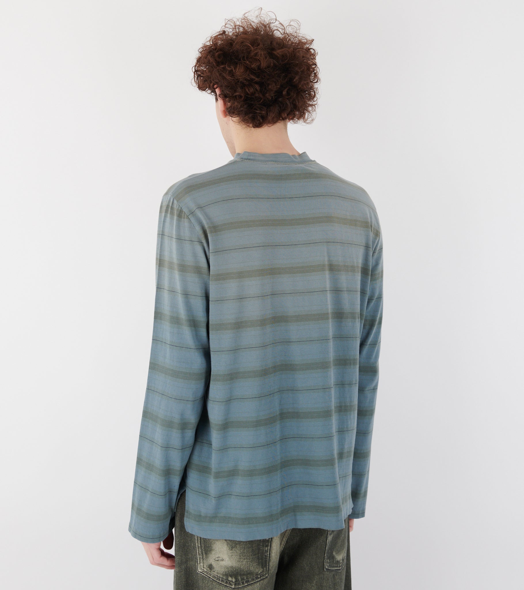 Box Longsleeve Spray Fade Ghost Stripe