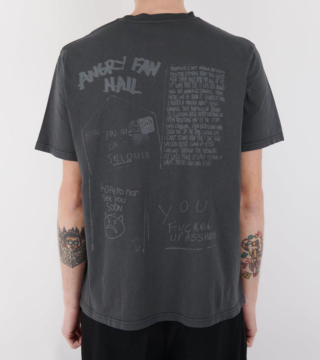 Box T-shirt Angry Fan Mail Print