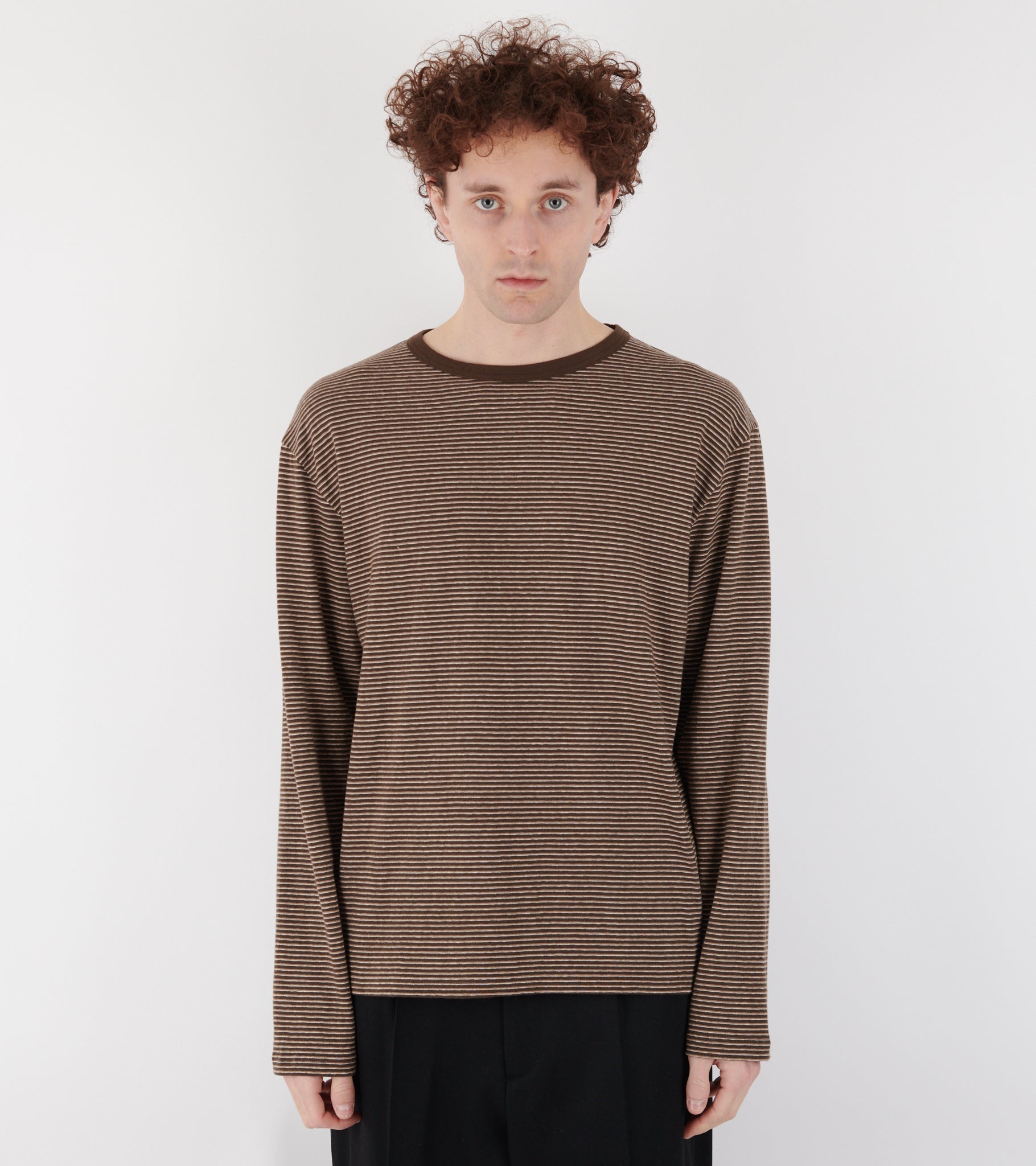 Another T-shirt 3.0 Brown Stripe